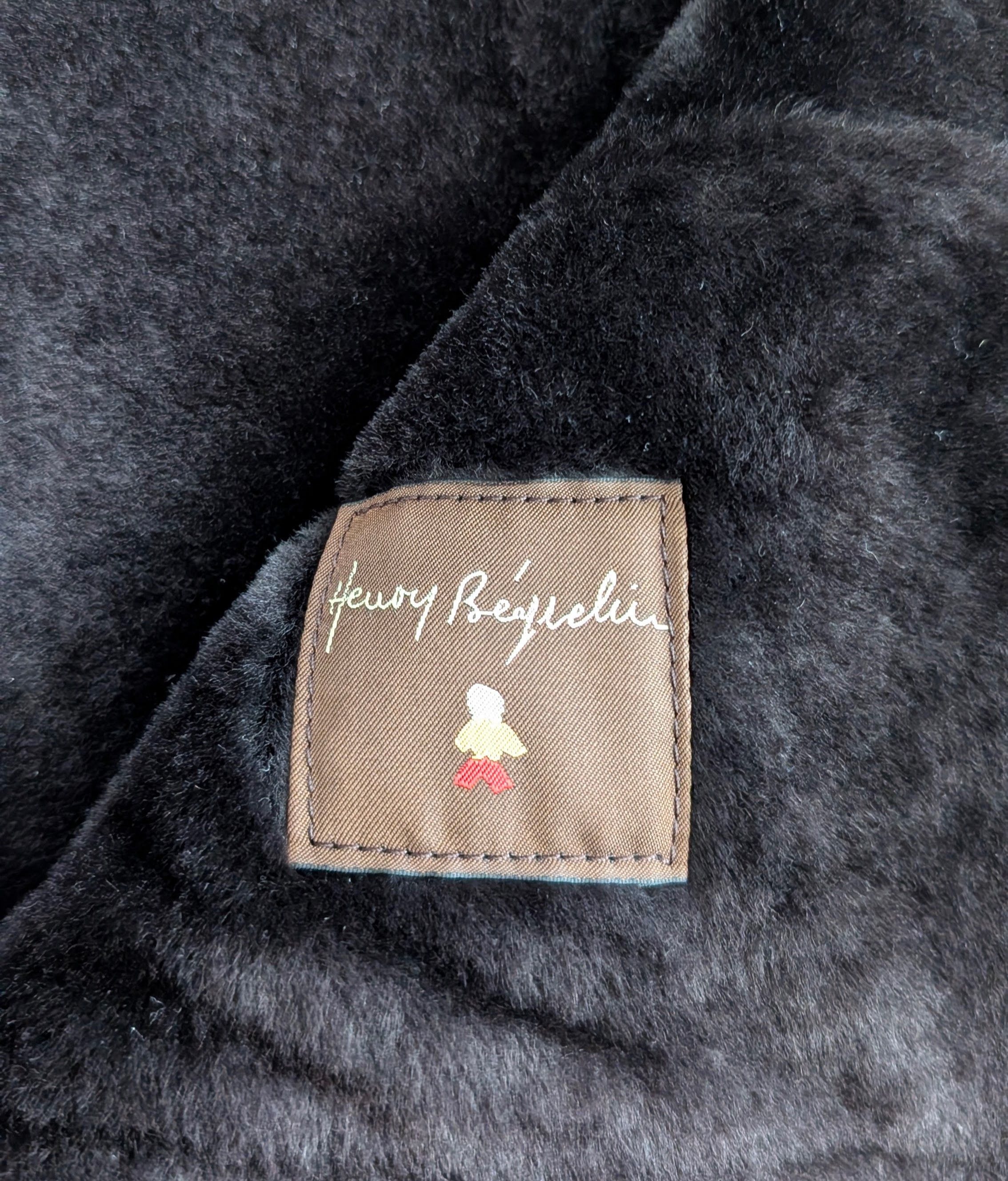 HENRY BEGUELIN Henry Beguelin Mens Short Brown Shearling Zip Jacket Size L Size US L / EU 52-54 / 3 - 9 Thumbnail