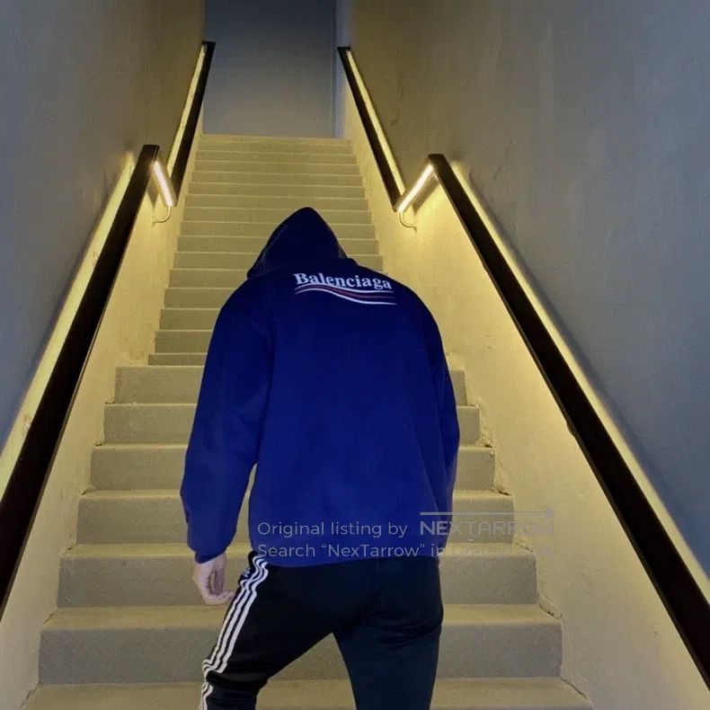 Balenciaga Balenciaga Coke Wave Hoodie Sweatshirt Size US S / EU 44-46 / 1 - 5 Thumbnail