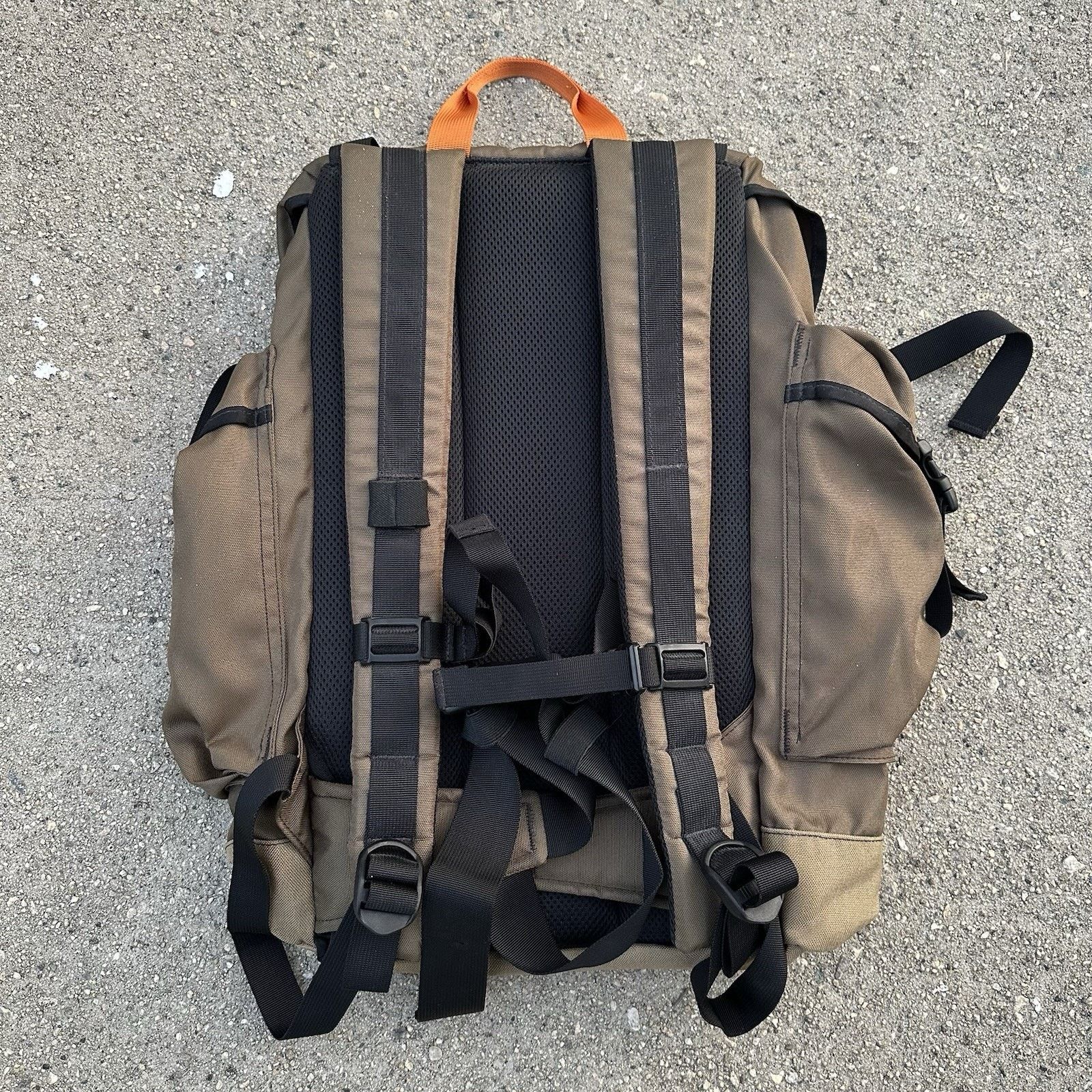 L.L. Bean × Vintage Vintage 90s L.L. Bean Green Continental Rucksack Backpack Size ONE SIZE - 2 Thumbnail