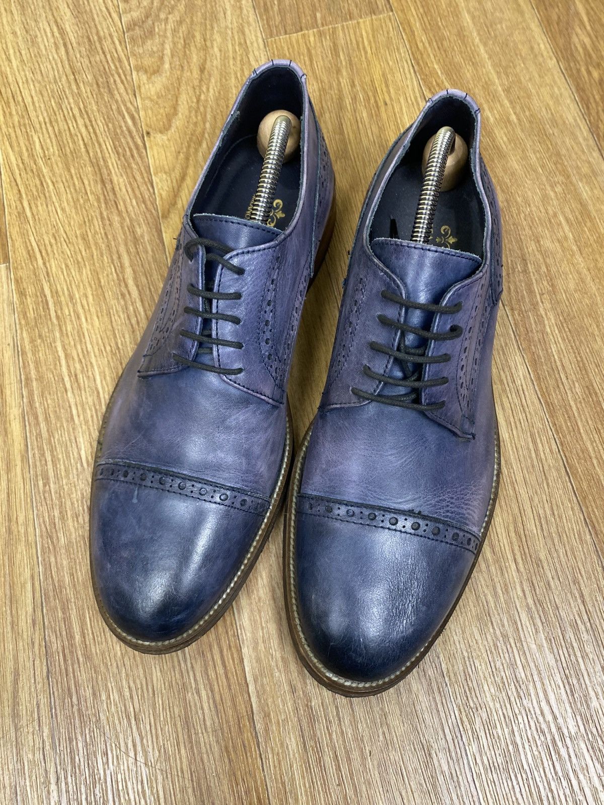 Other Andrea Nobile Italian Luxury Oxford Shoes Beautiful Patina Size US 11 / EU 44 - 2 Thumbnail