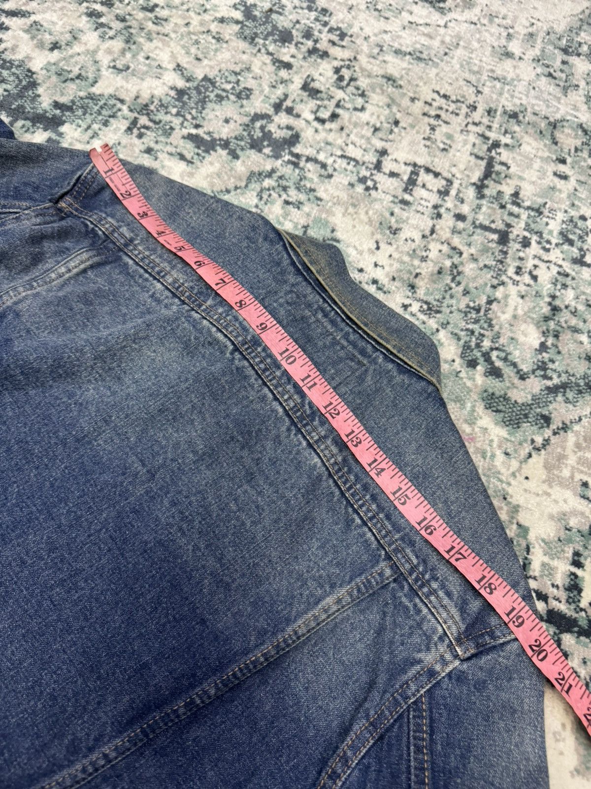 Allsaints ALLSAINTS STONE WASHED DENIM JACKET Size US L / EU 52-54 / 3 - 10 Thumbnail