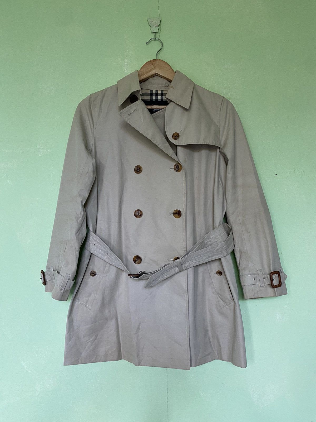 Burberry Vintage Burberry nova check peacoat Size XS / US 0-2 / IT 36-38 - 2 Thumbnail