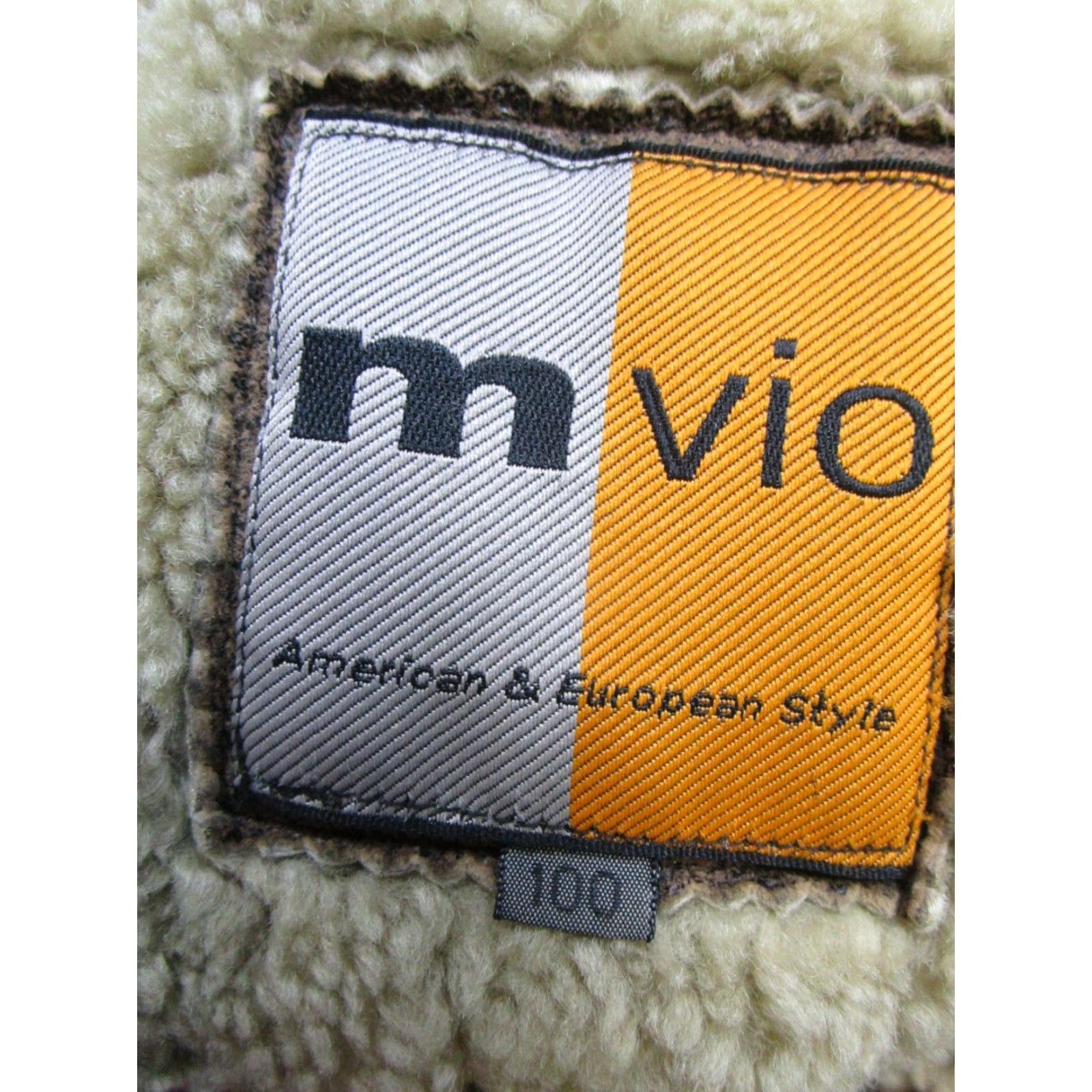 Vintage VINTAGE M Vio Leather Bomber Jacket Mens XL Brown Zip Mid-Length Winter Casual Size US XL / EU 56 / 4 - 3 Thumbnail