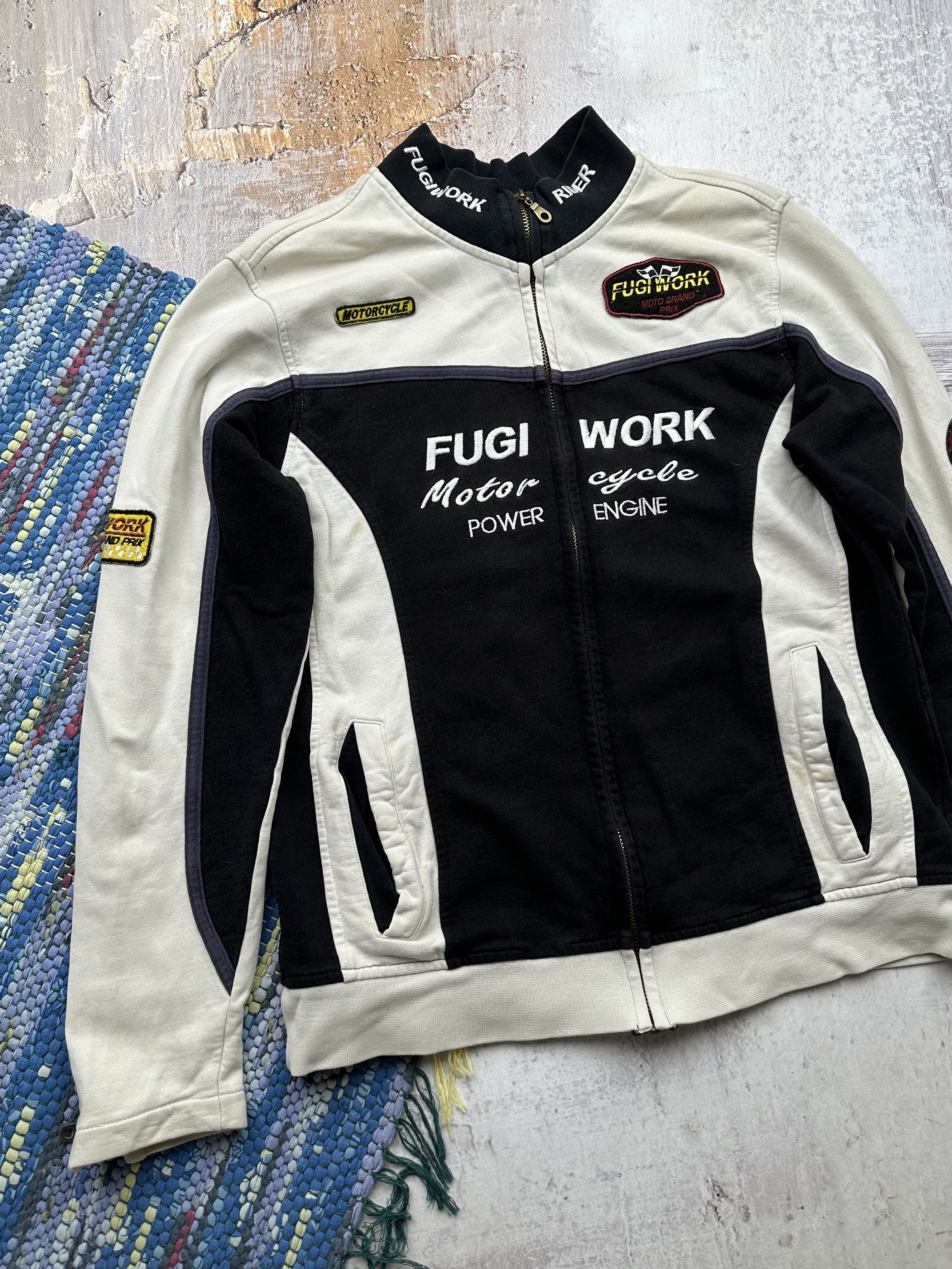 Japanese Brand Vintage Racing Track Top A719(400) Size L / US 10 / IT 46 - 2 Thumbnail