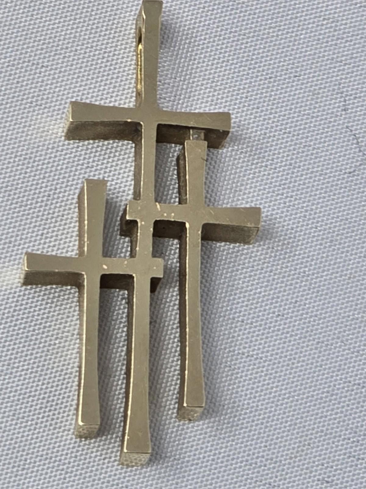 Other Retired James Avery 14k Yellow Gold Calvary Cross Pendant Size ONE SIZE - 3 Thumbnail