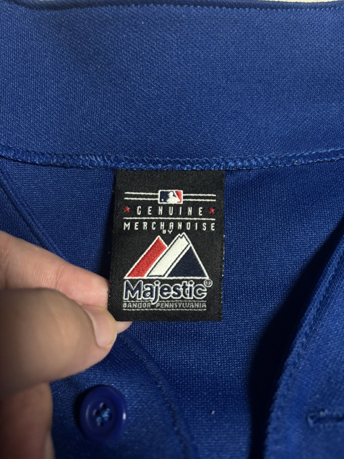 MLB Blue jays vintage MLB jersey Size US L / EU 52-54 / 3 - 3 Thumbnail