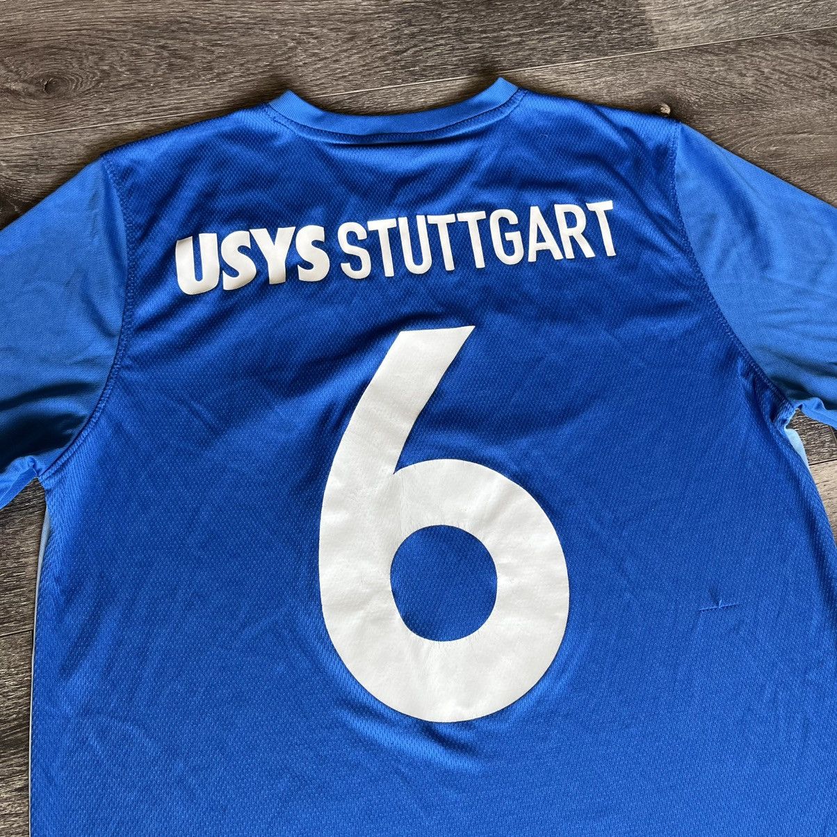 Nike × Vintage Nike Stuttgart Football Club FC USYS Soccer Jersey 2017 Blue Size US M / EU 48-50 / 2 - 7 Thumbnail