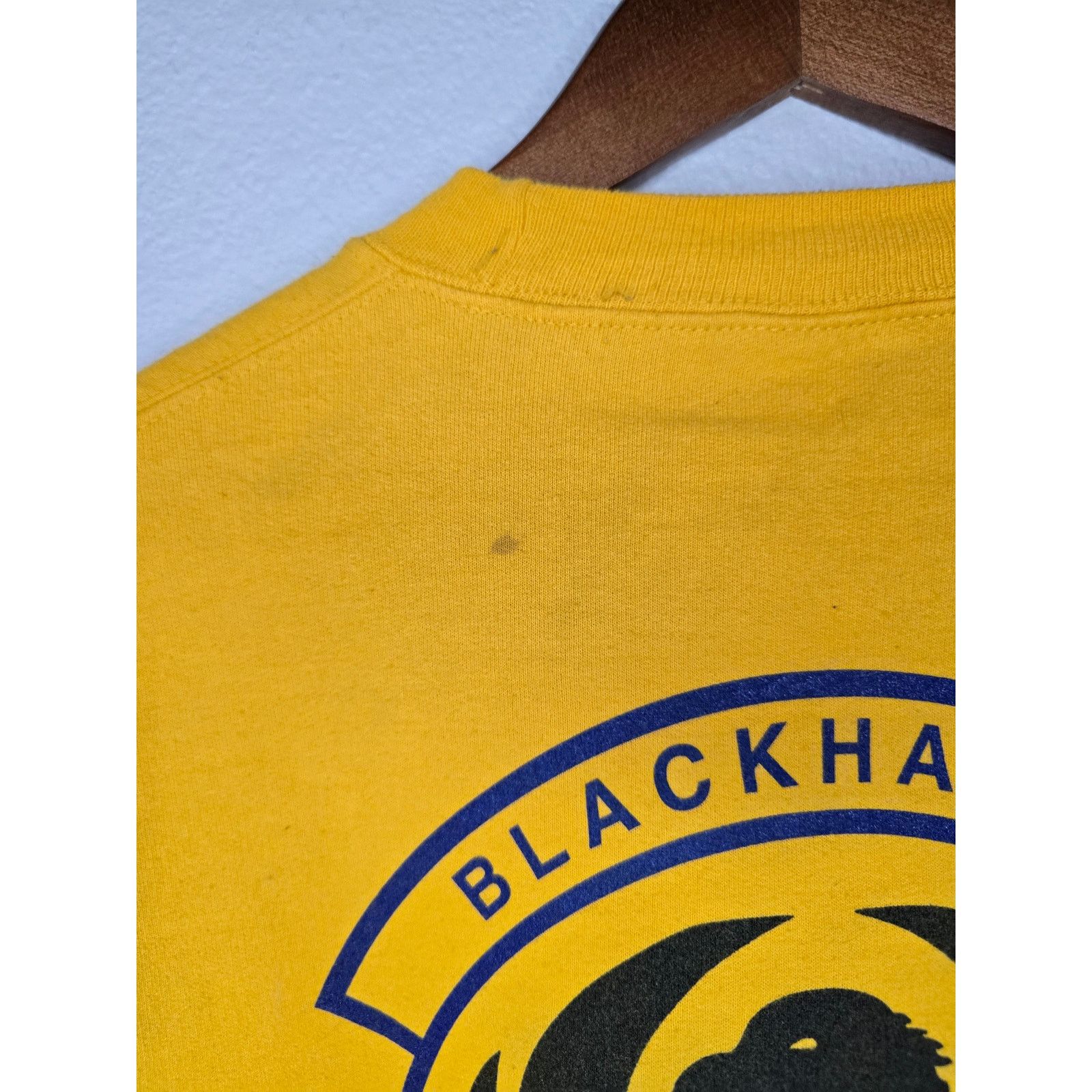 Jerzees Vintage Airforce Sweater Blackhawk Student Squadron Crewneck Size US L / EU 52-54 / 3 - 3 Thumbnail
