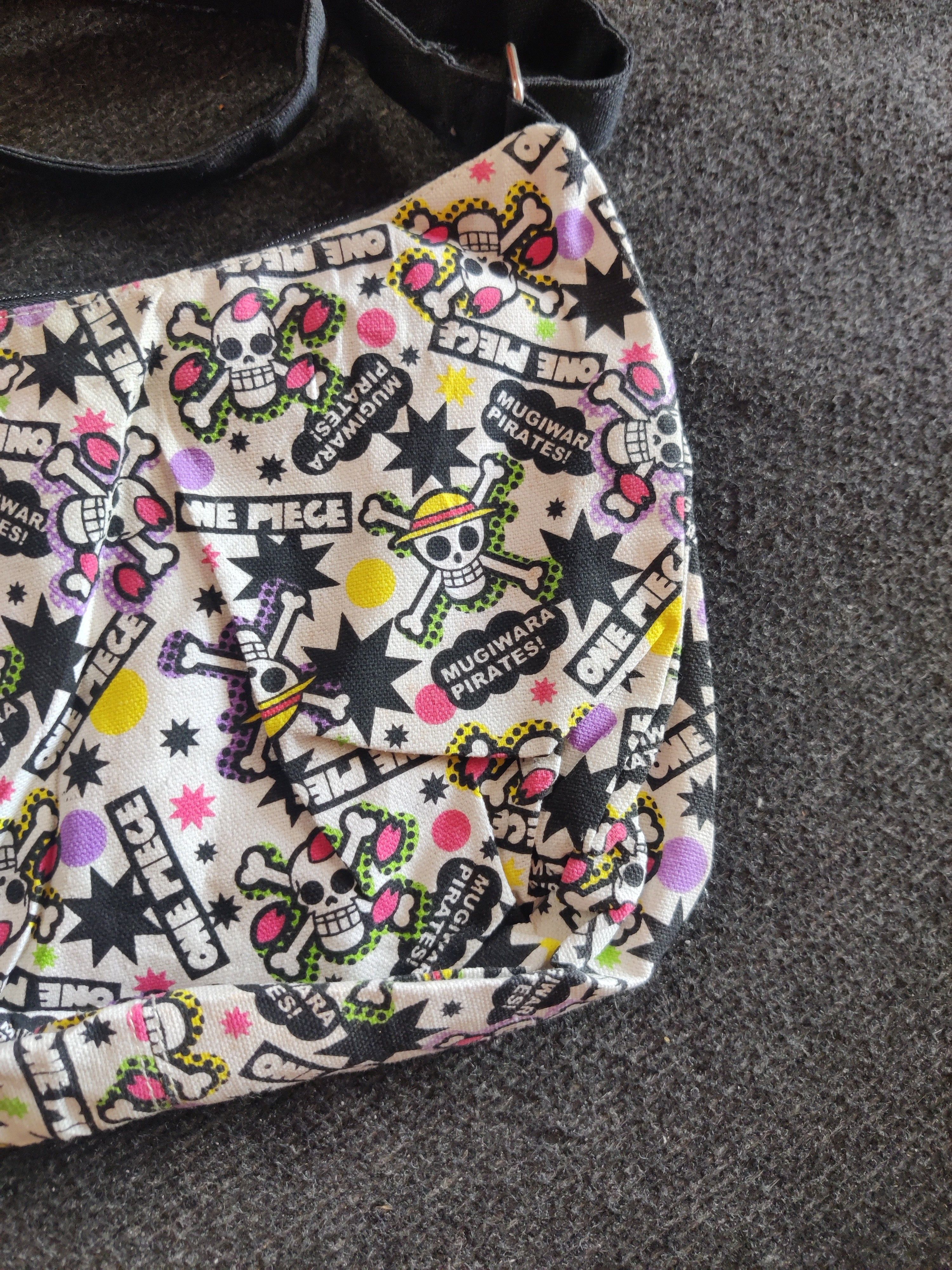 One Piece Vintage One Piece AOP Anime Sling Bag Size ONE SIZE - 5 Thumbnail