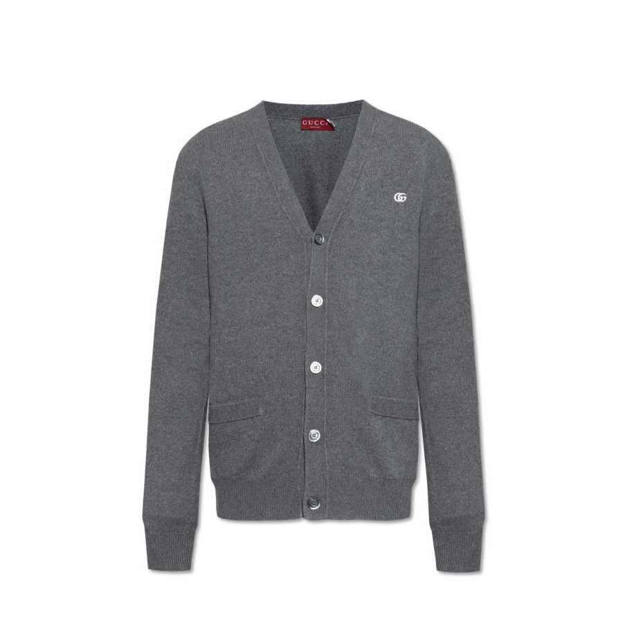 Gucci GUCCI Gray Cardigan New & Authentic (Men's size:S;) Size US S / EU 44-46 / 1 - 1 Preview