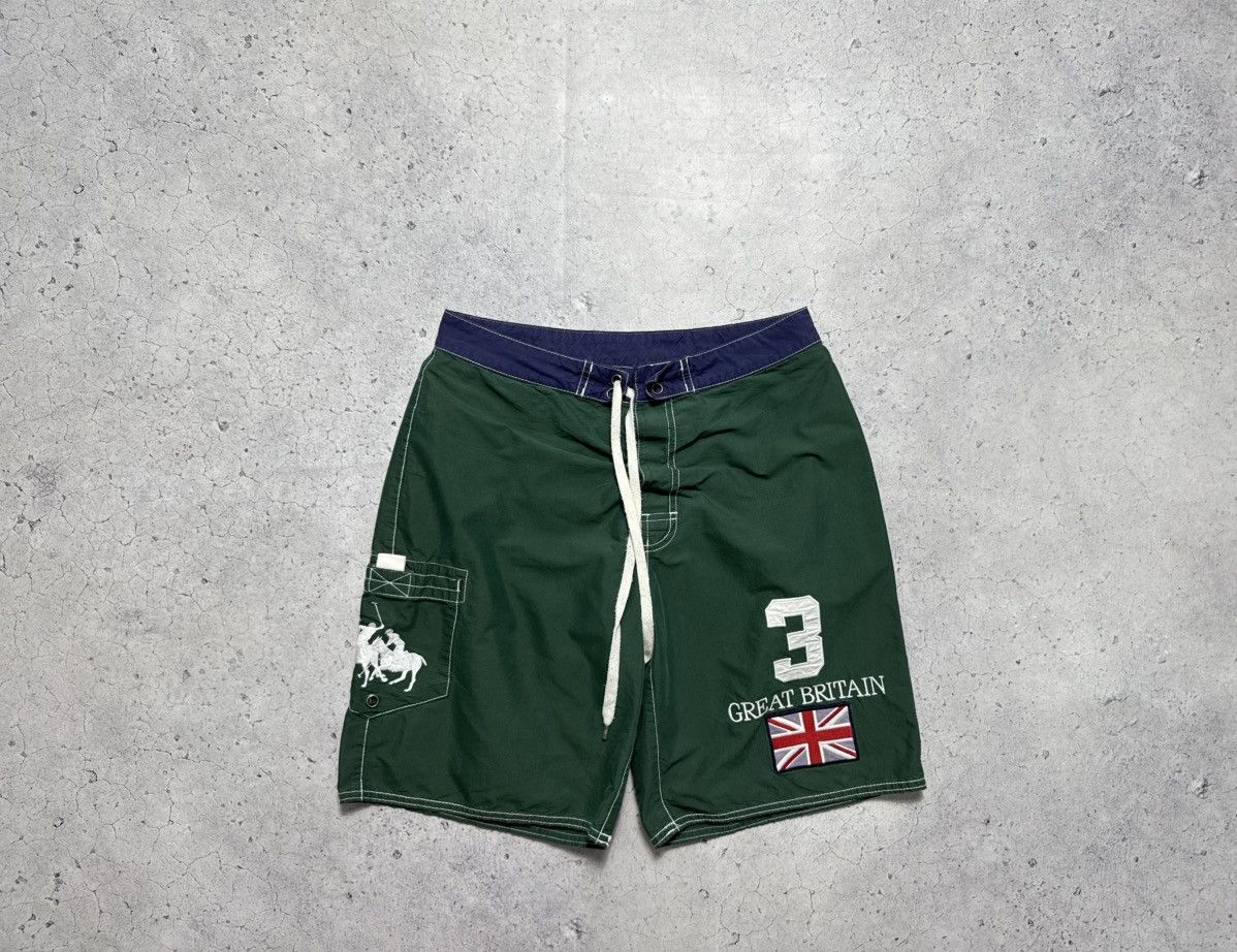Polo Ralph Lauren Polo Ralph Lauren Great Britain #3 Big Pony Vintage Shorts Size US 28 / EU 44 - 1 Thumbnail