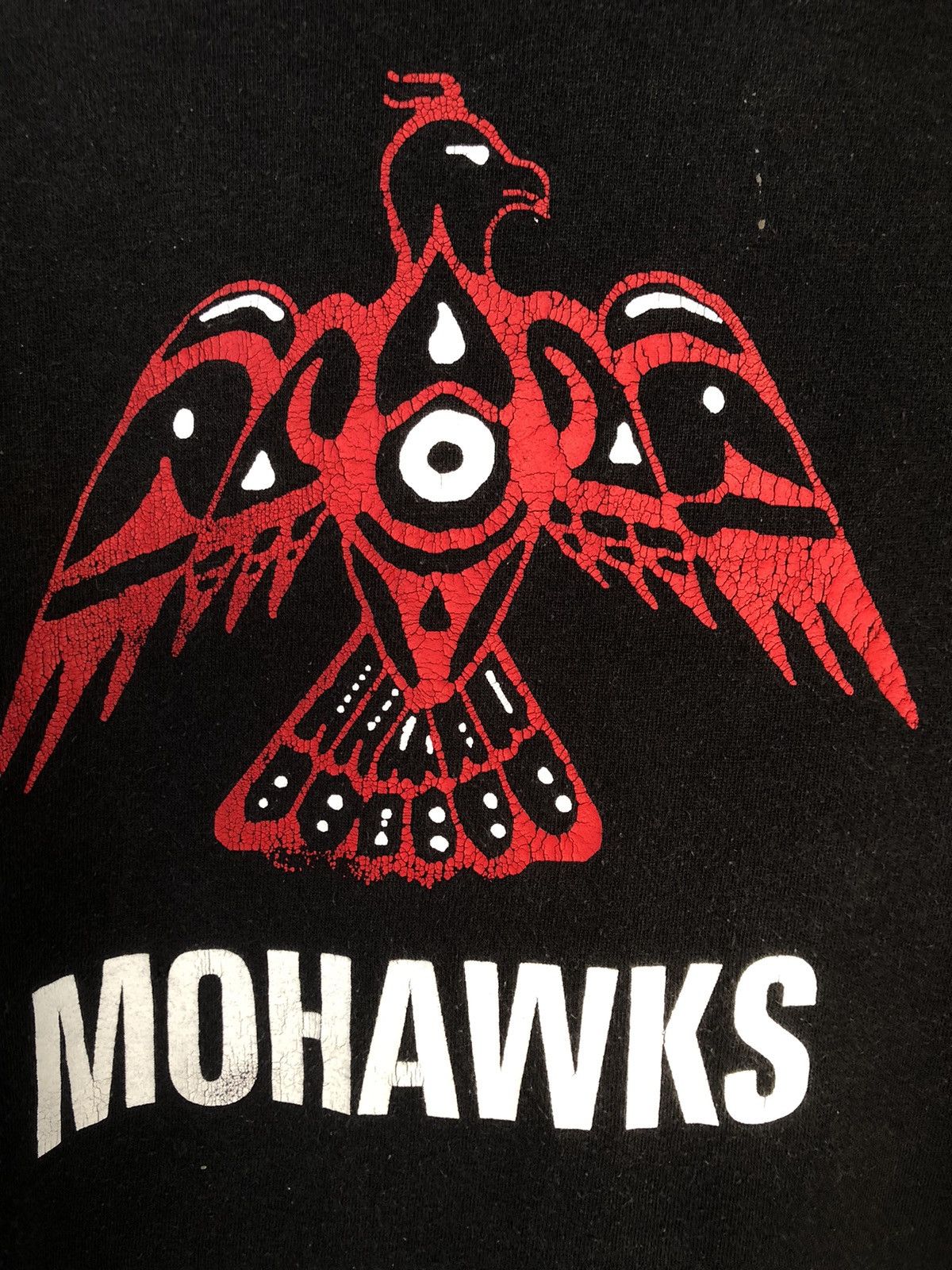 Vintage Vintage MOHAWK Tribal Red Eagle Ancient Art Shirt Size US L / EU 52-54 / 3 - 4 Thumbnail