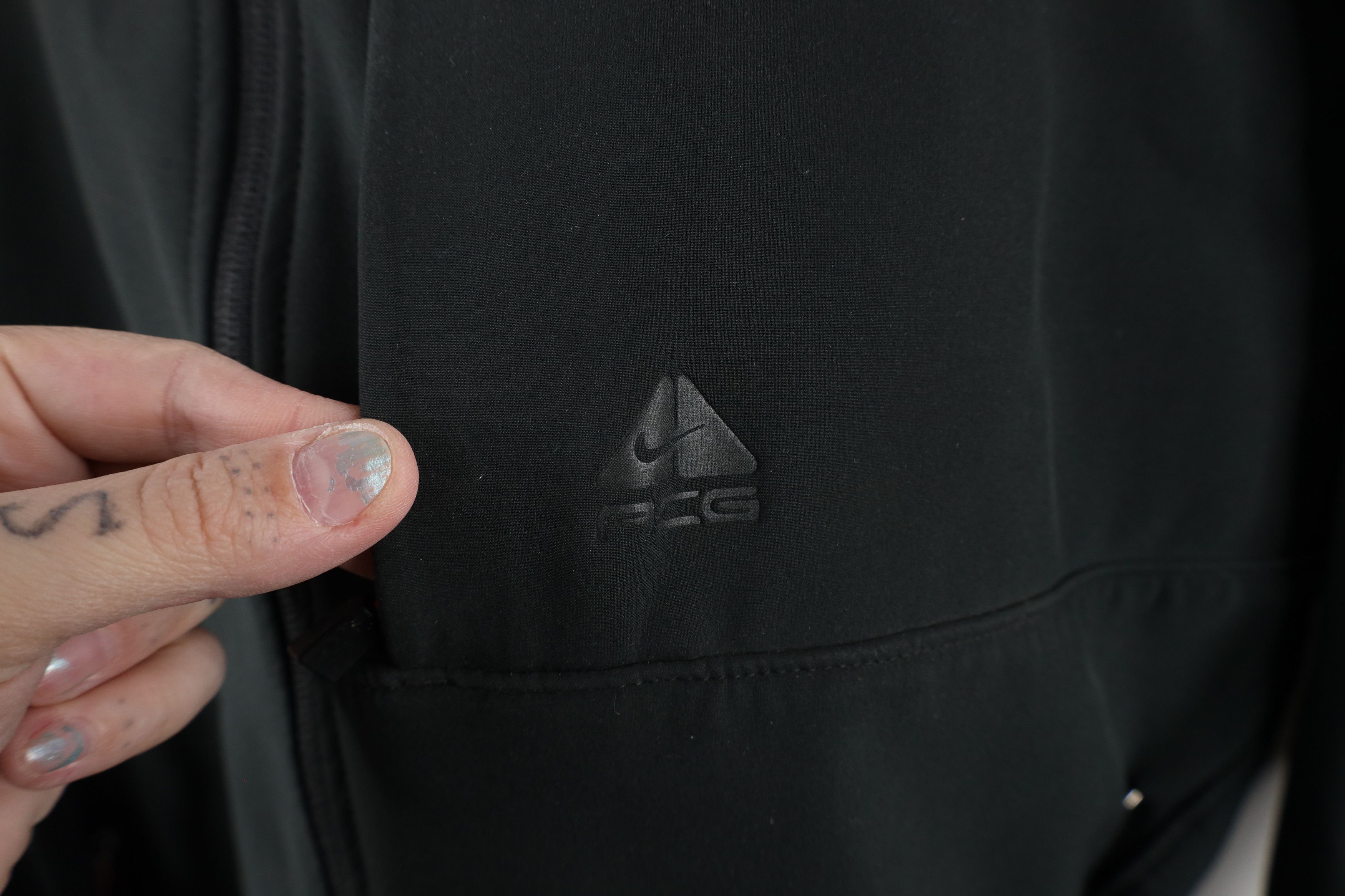 Nike × Vintage Vintage Nike ACG Scott Mini Swoosh Soft Shell Jacket AS IS Size US XL / EU 56 / 4 - 4 Thumbnail