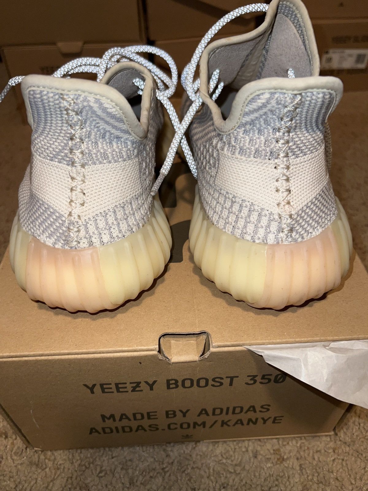 adidas gazelle silver green womens Boost 350 V2 'Slate'