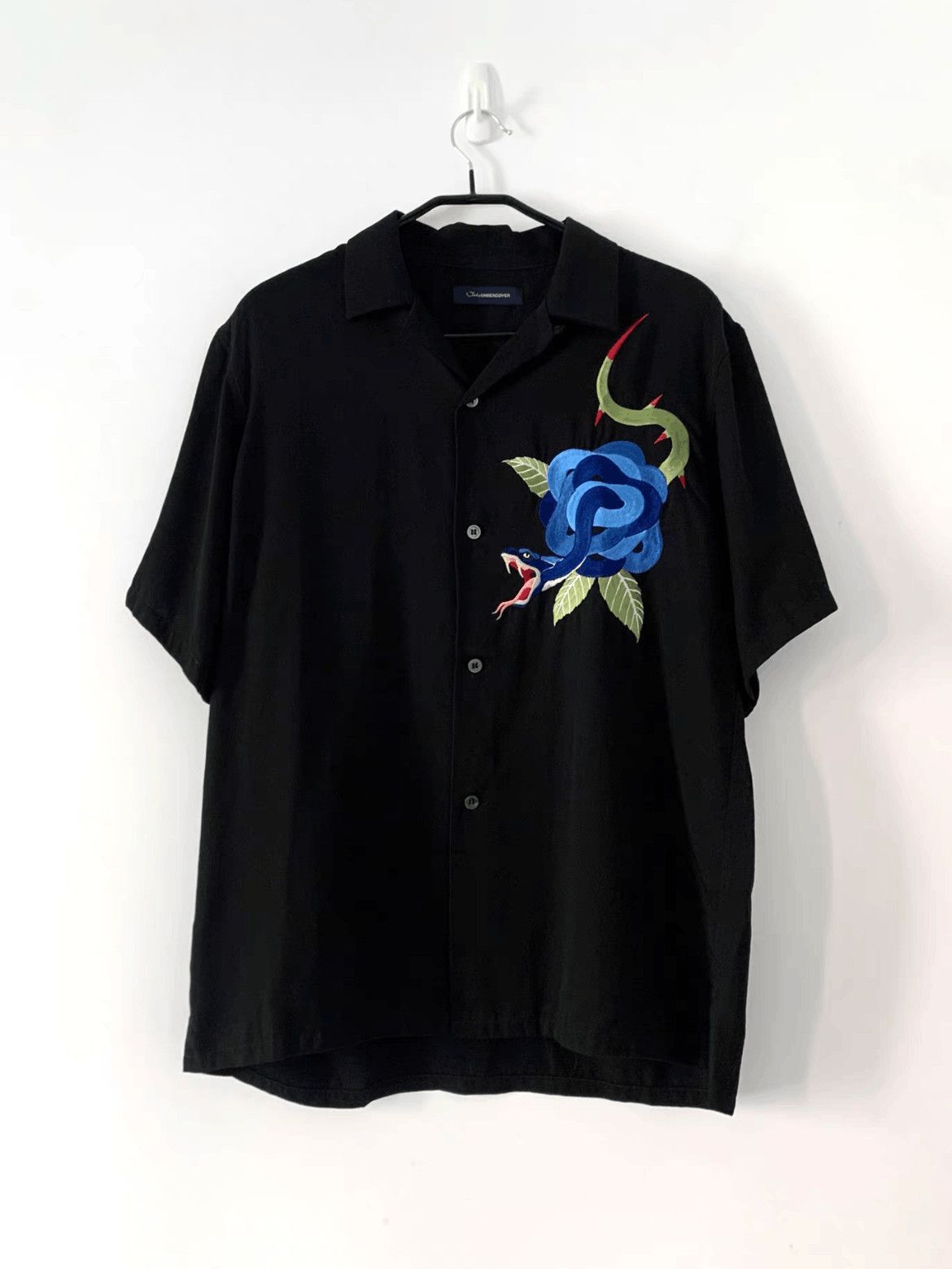 Undercover Undercover 17SS Snake Rose Stitch Shirt-2508 Size US L / EU 52-54 / 3 - 1 Thumbnail