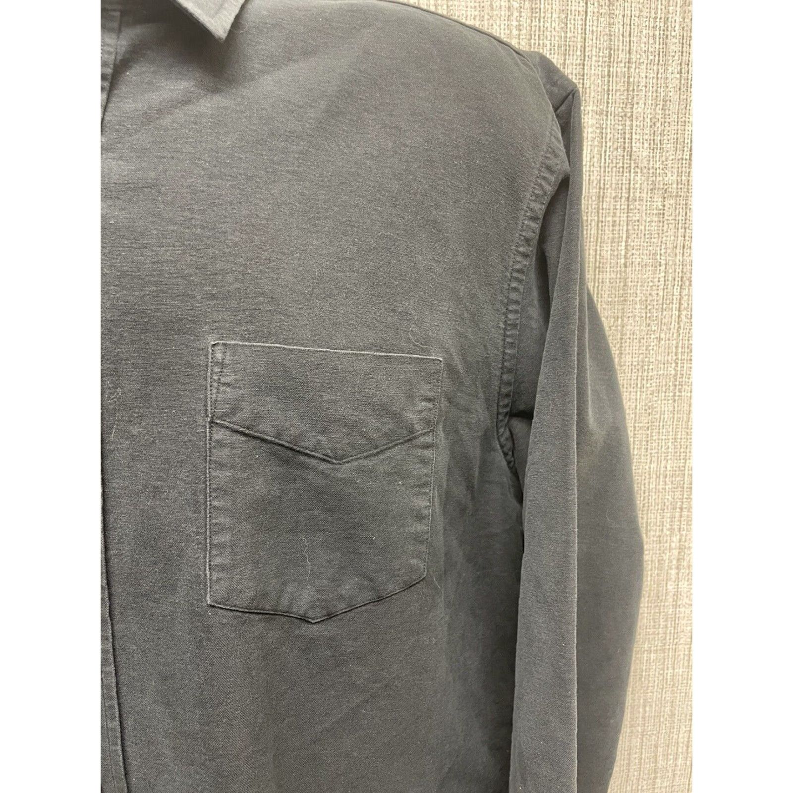 UNTUCKit UNTUCKit Black Long Sleeve Button-Up Shirt Mens XL Size US XL / EU 56 / 4 - 4 Thumbnail