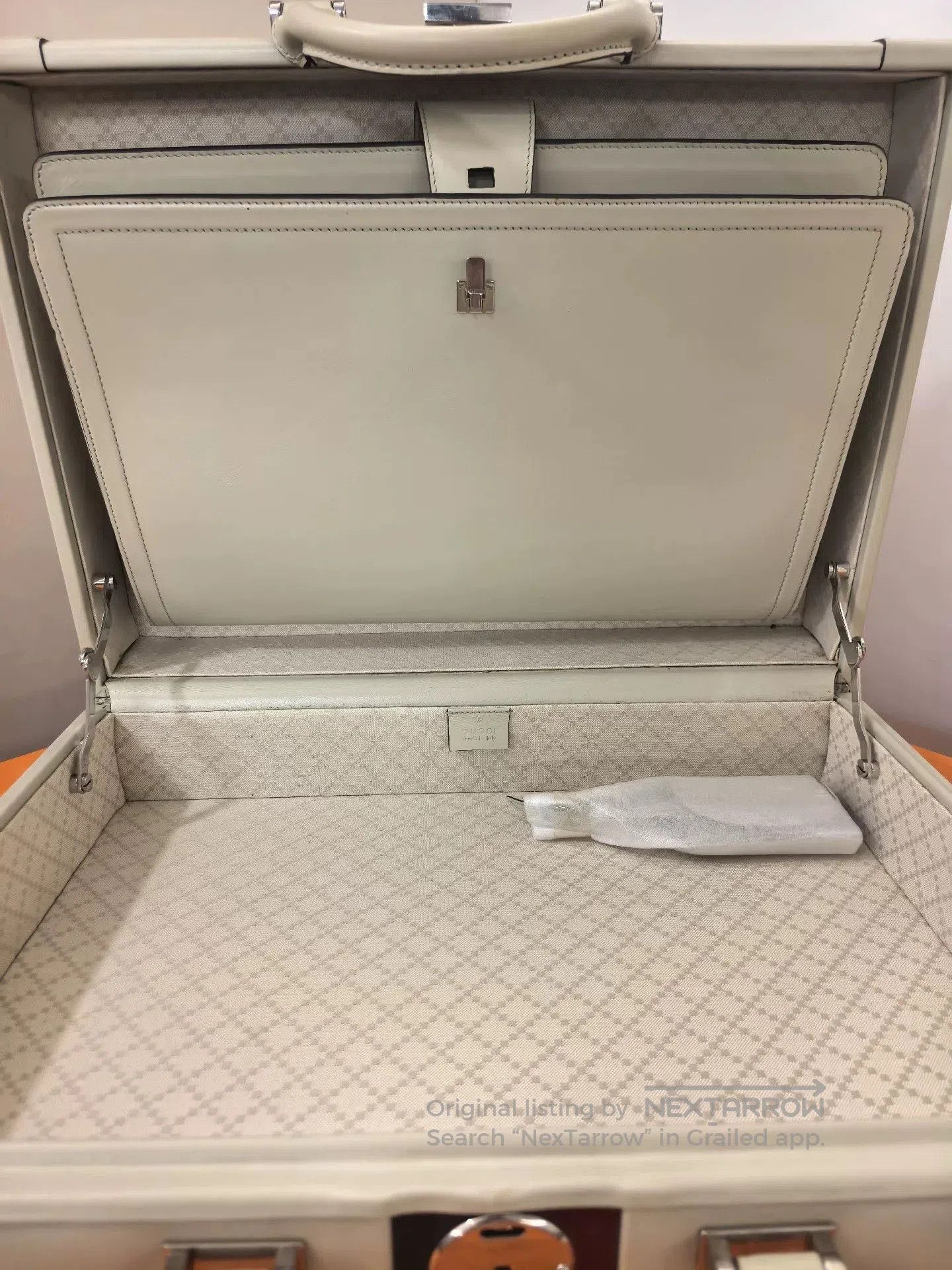 Gucci Gucci Vintage Hard Shell Travel Suitcase. Size ONE SIZE - 7 Thumbnail