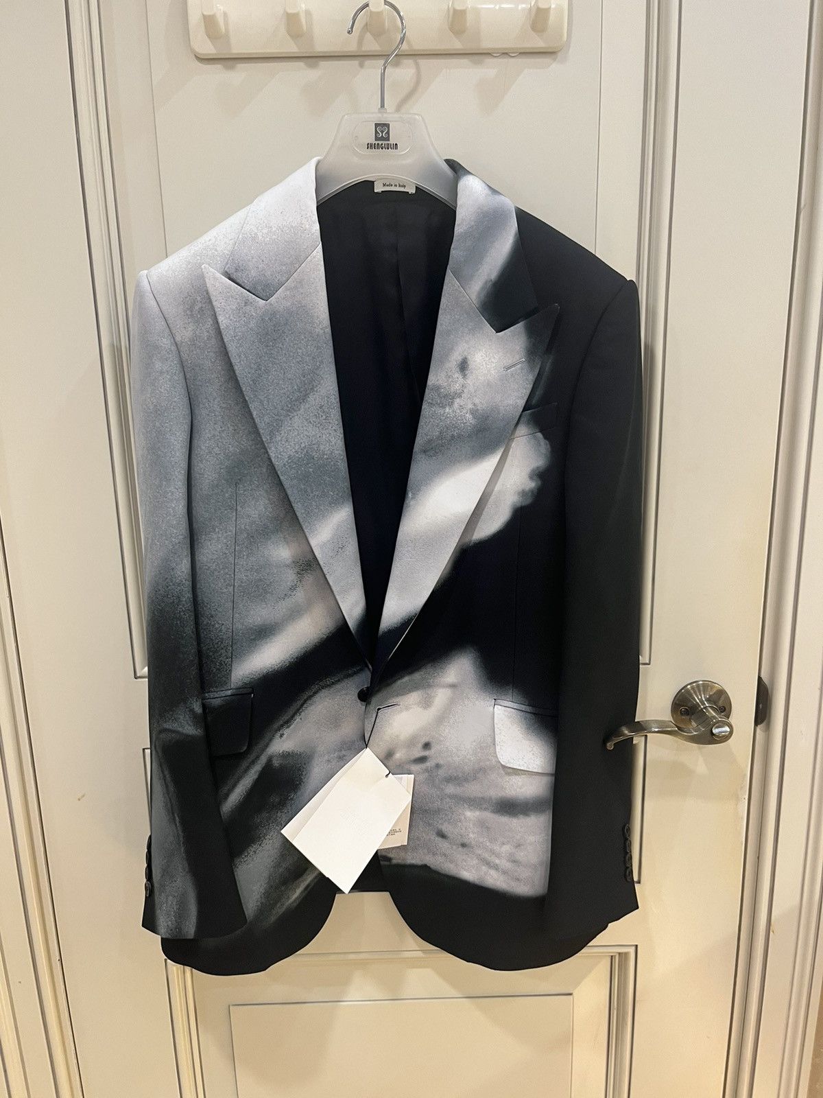 Alexander McQueen Luminous flower, single breast blazer size46 Size 46R - 5 Thumbnail