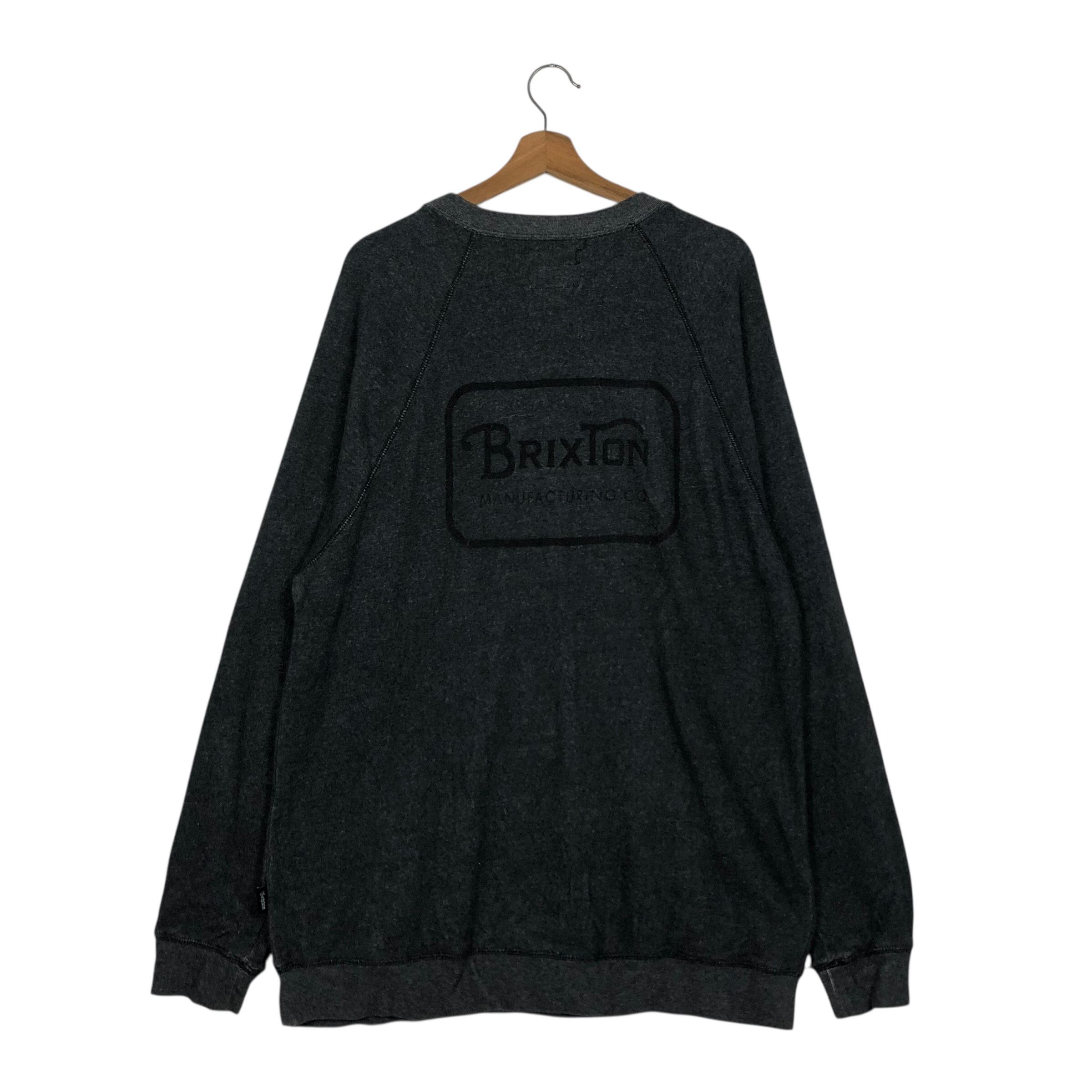 Japanese Brand 📌Vintage Sweatshirt Brixton Box Logo Issey Miyake Size US XL / EU 56 / 4 - 9 Thumbnail
