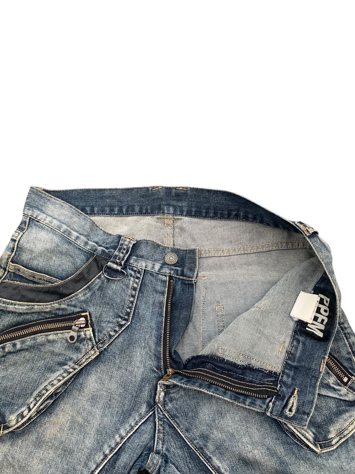 PPFM RARE💥PPFM BANANA CURVE CUT JAPANESE PUNK RUSTY DENIM Size US 32 / EU 48 - 14 Thumbnail