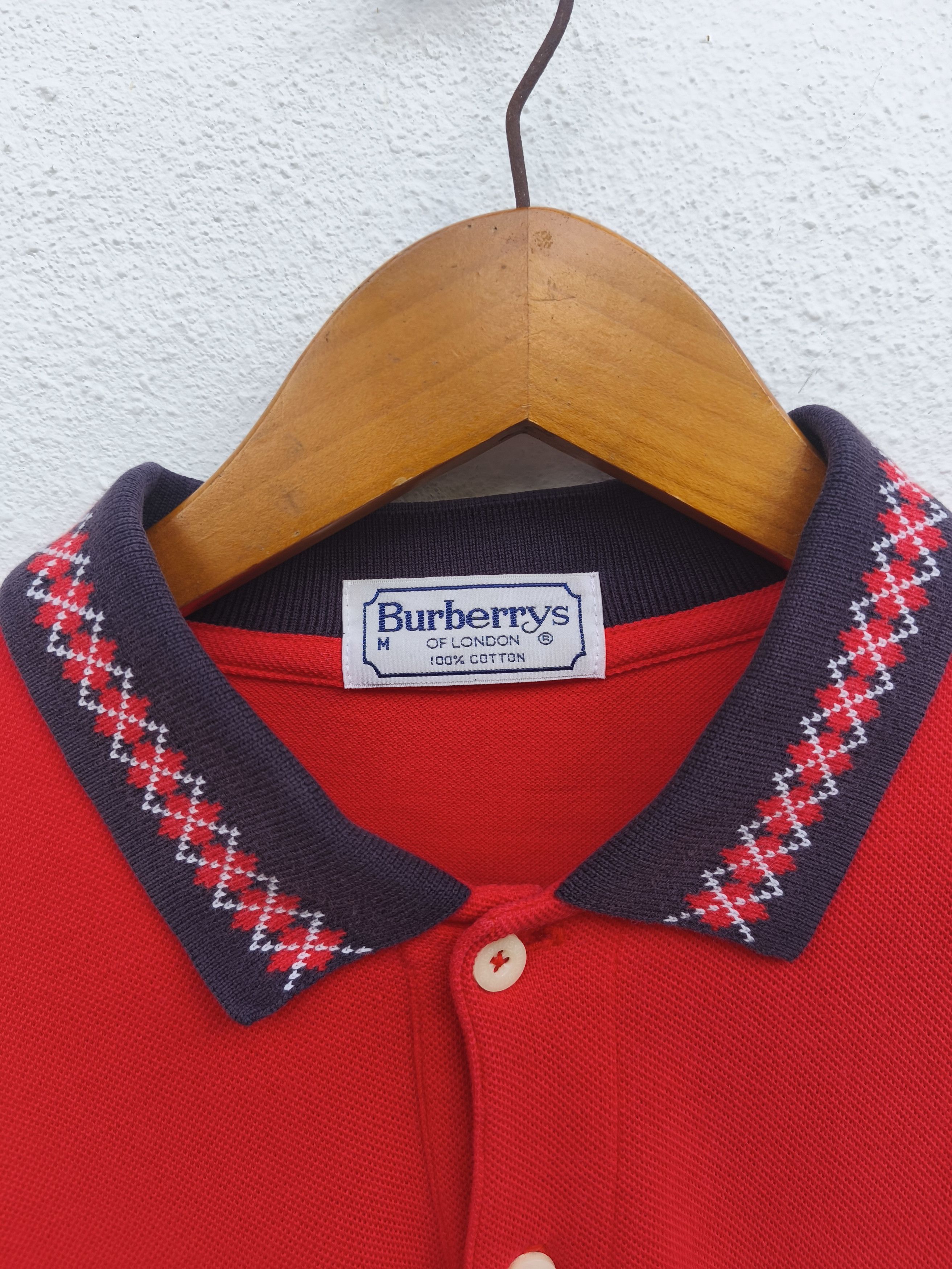 Vintage 90s Vintage Burberry polo long sleeve