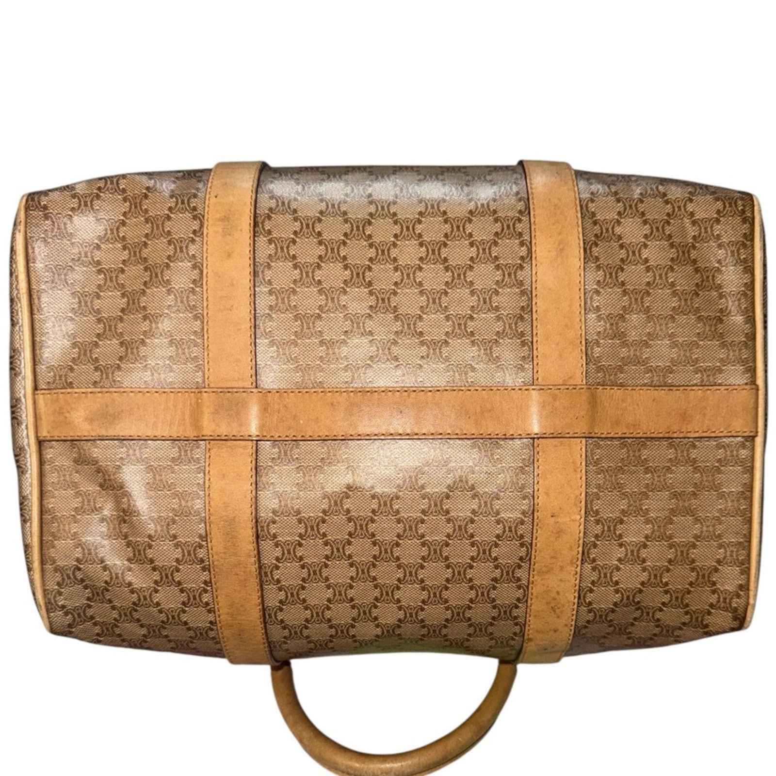Celine Vintage Celine Macadam Boston Bag Size ONE SIZE - 3 Thumbnail