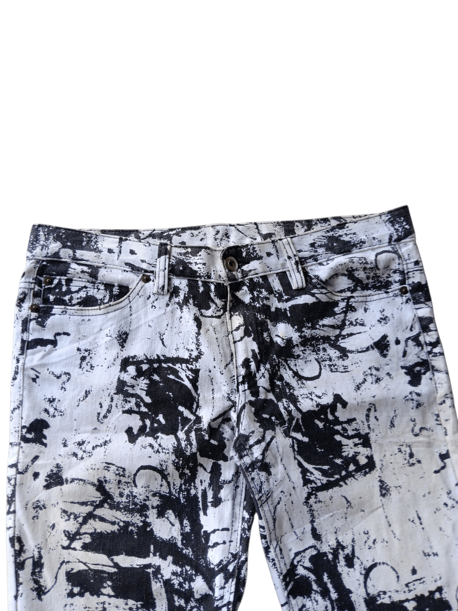 Attachment Kazuyuki kumagai attachment full print art pants Size US 32 / EU 48 - 4 Thumbnail