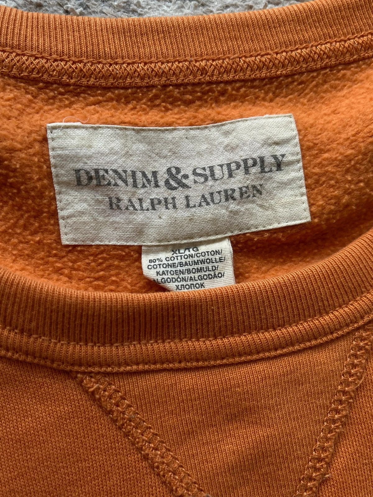 Ralph Lauren Ralph Lauren Denim & Supply Sz XL Sweatshirt Crewneck 2000s Size US XL / EU 56 / 4 - 4 Thumbnail