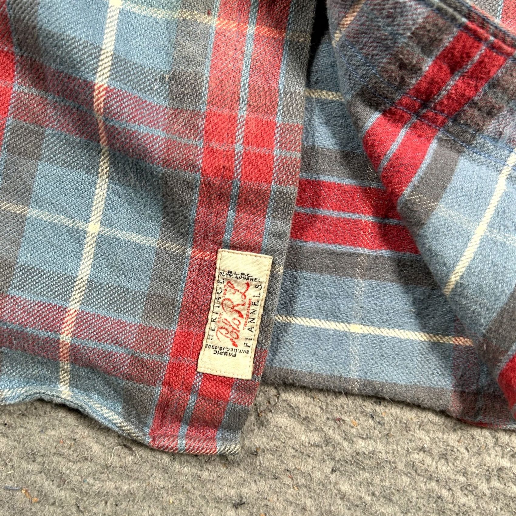 Polo Ralph Lauren Polo Ralph Lauren Shirt Men Small Plaid Flannel Lightweight Work Double Pocket Shirt Size US S / EU 44-46 / 1 - 4 Thumbnail