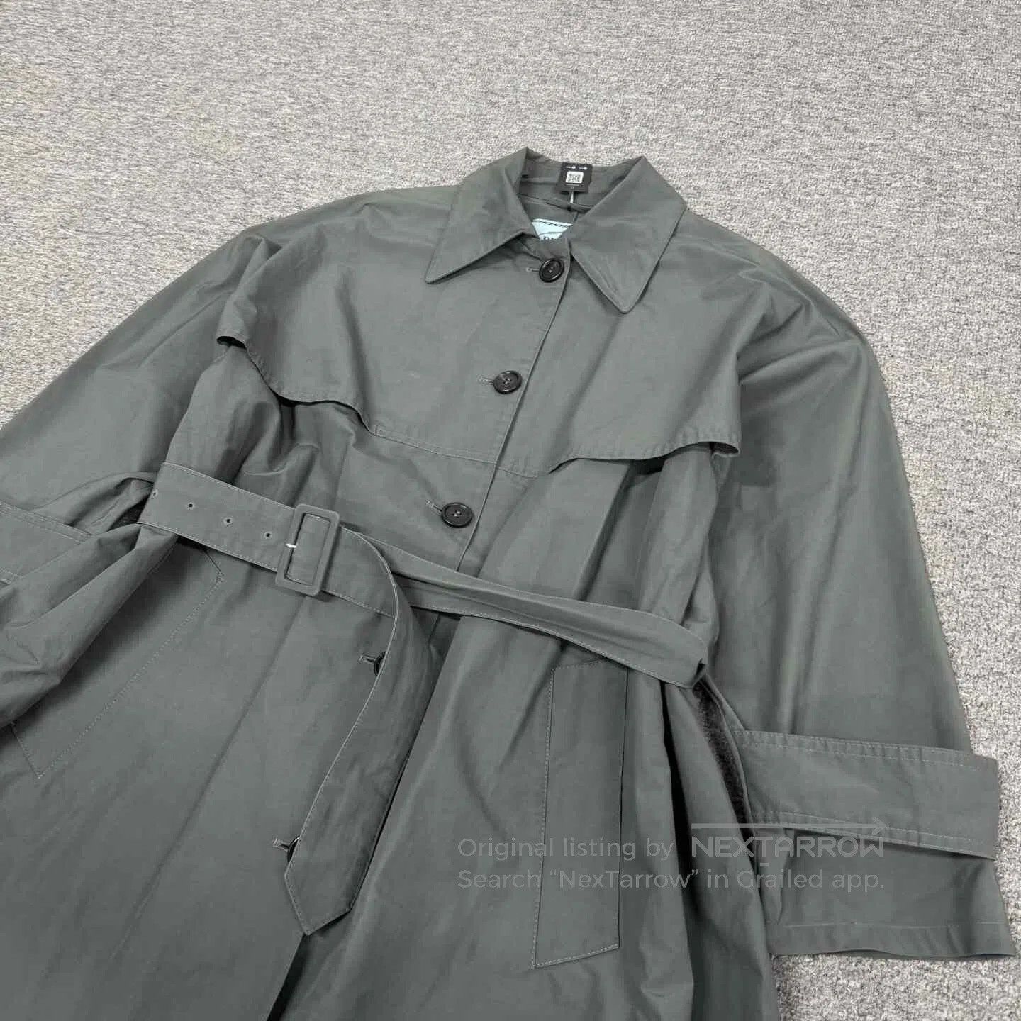 Prada Prada Triangle Logo Trench Coat. Size S / US 4 / IT 40 - 5 Thumbnail