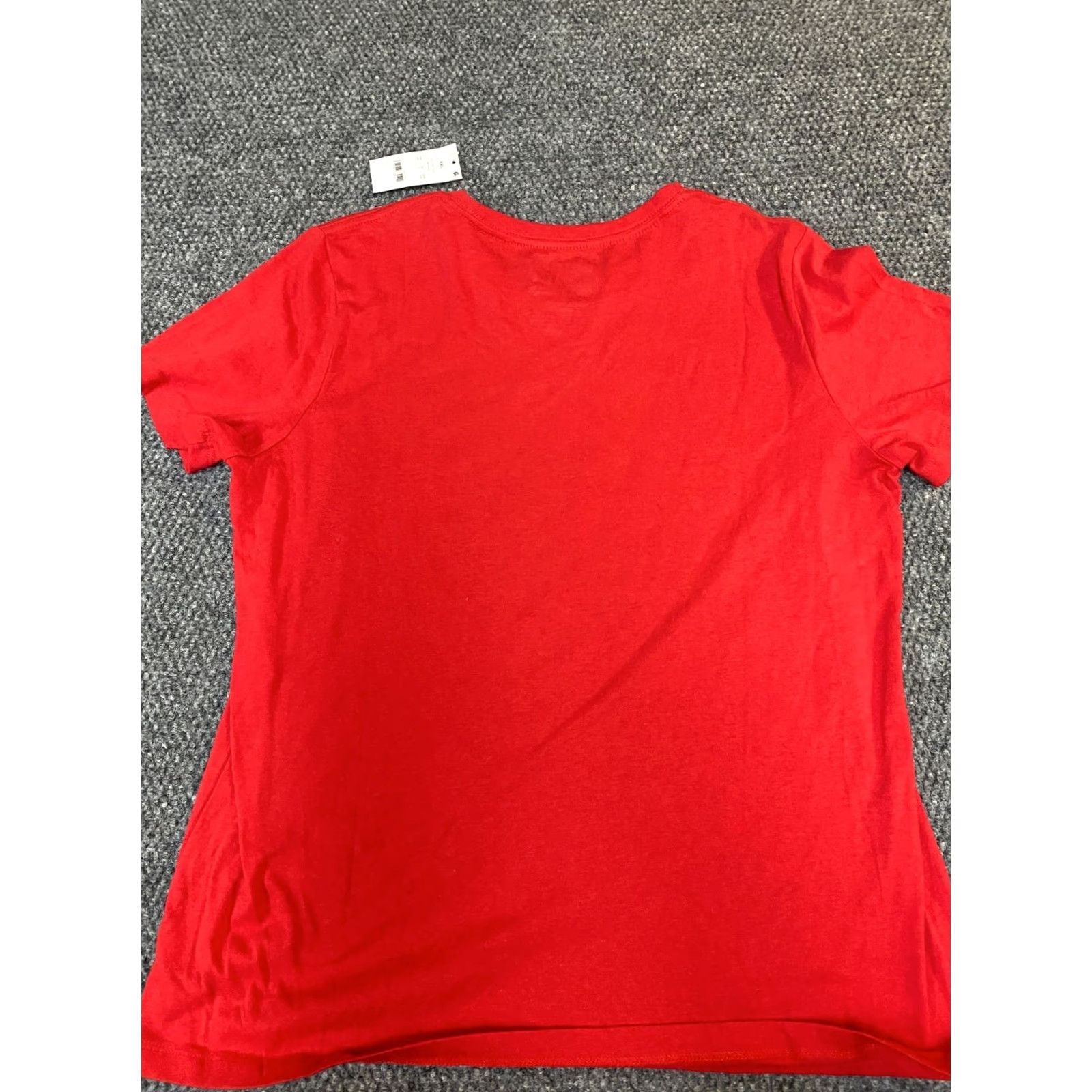 Vintage MTV Juniors shirt T-Shirt 2XL Red Crew Neck Short Sleeve Pullover Basic Casual Teens MT&V Size XXL / US 16-18 / IT 52-54 - 6 Thumbnail