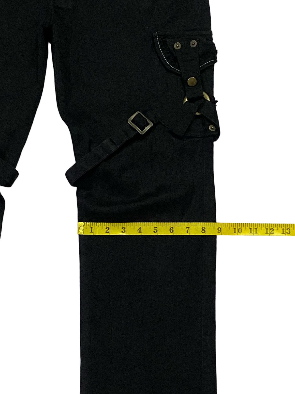 Japanese Brand Japanese brand “APESTIEN” Black Bondage Tactical Cargo Pants Size US 33 - 9 Thumbnail