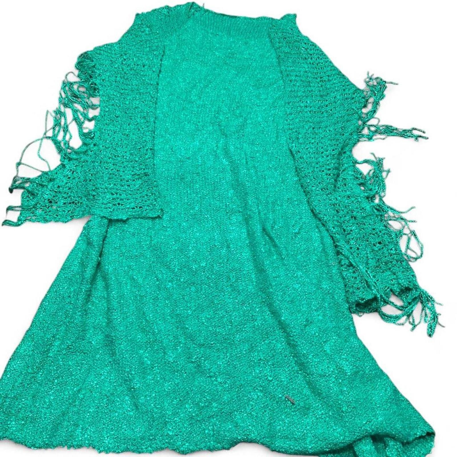 Other Women's Green Cardigan Size XL / US 12-14 / IT 48-50 - 1 Thumbnail