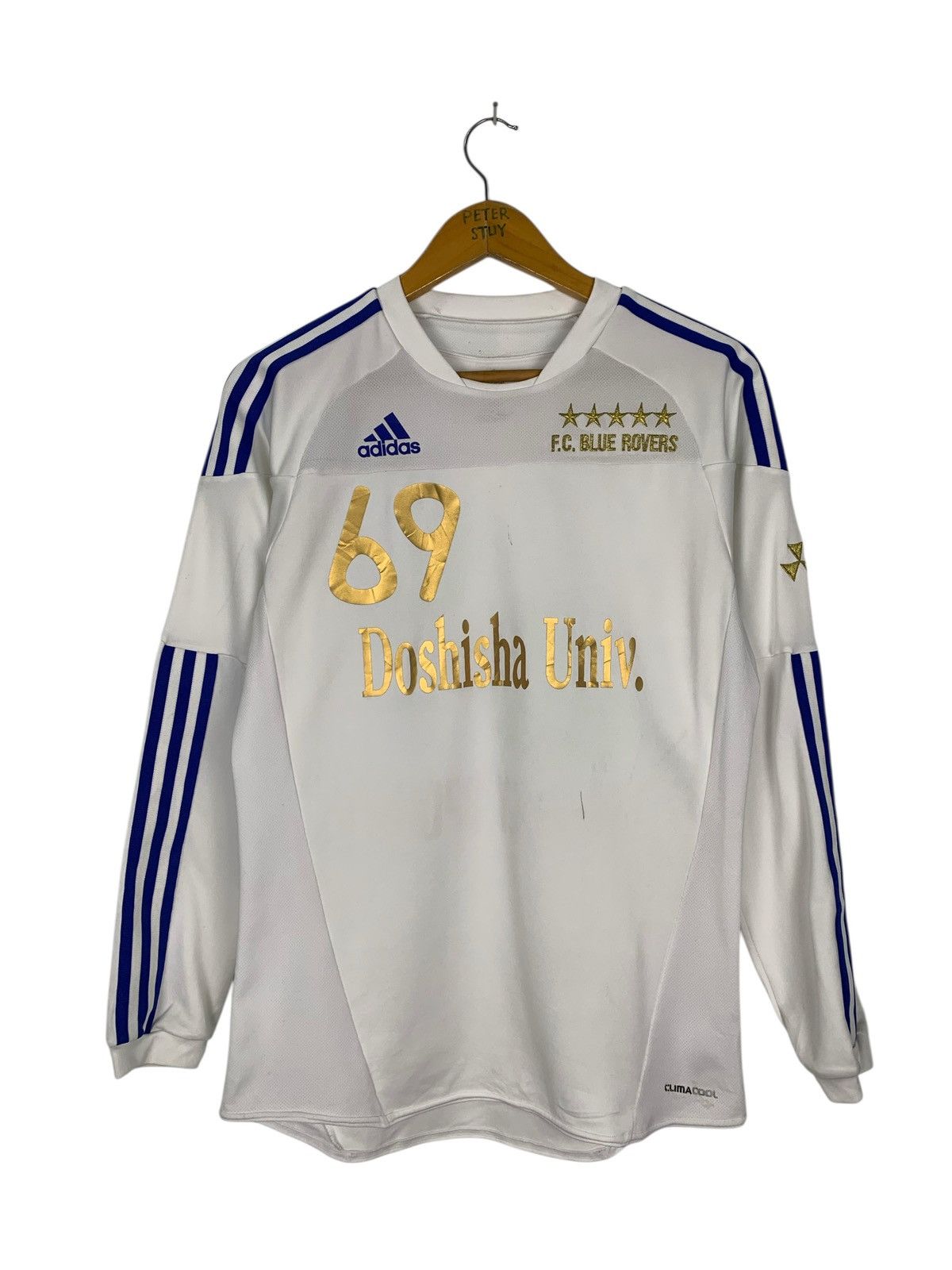 Adidas Adidas Blue Rovers FC Jersey Size US M / EU 48-50 / 2 - 1 Thumbnail