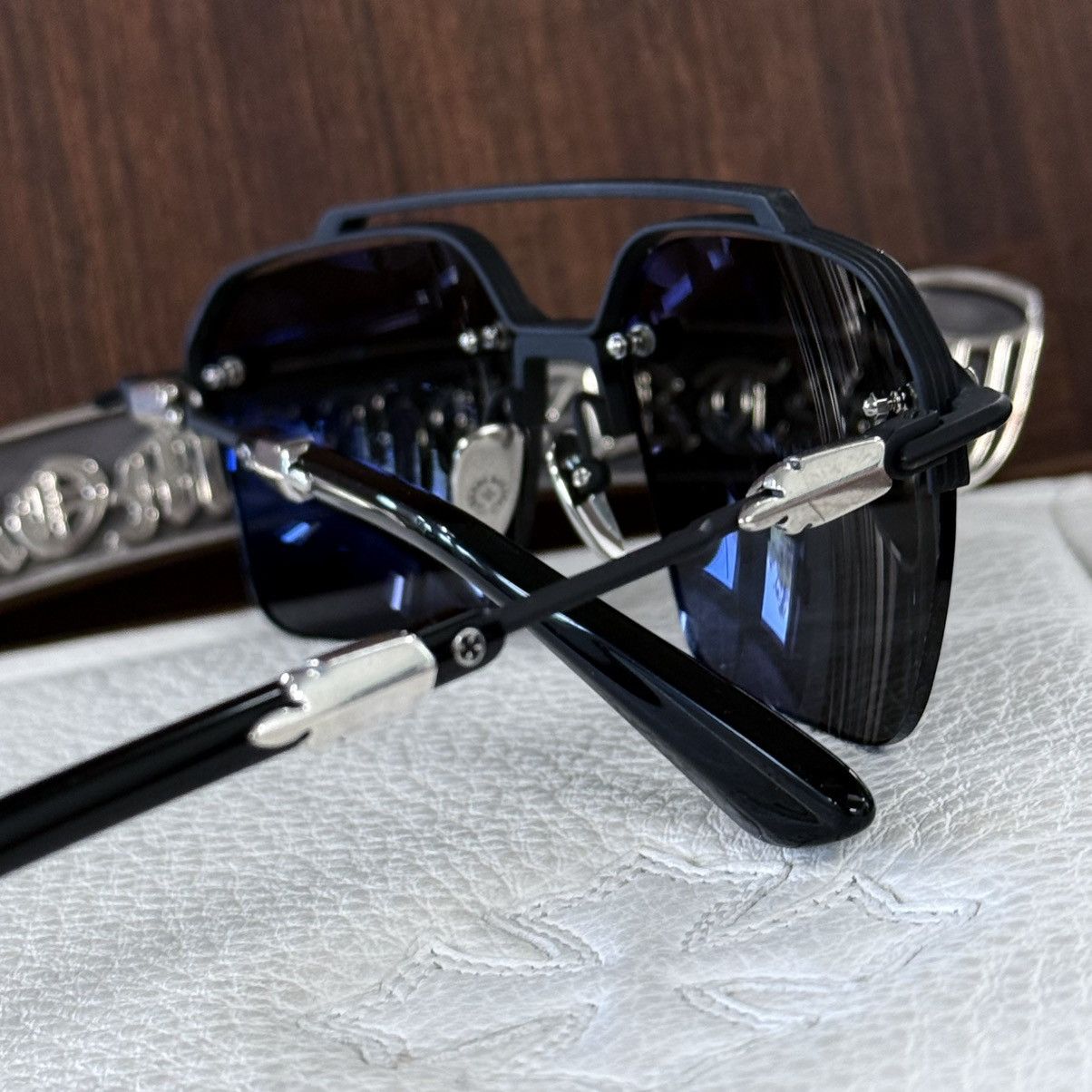 Chrome Hearts Chrome Hearts BIDI ESEM Sunglasses Size ONE SIZE - 8 Thumbnail