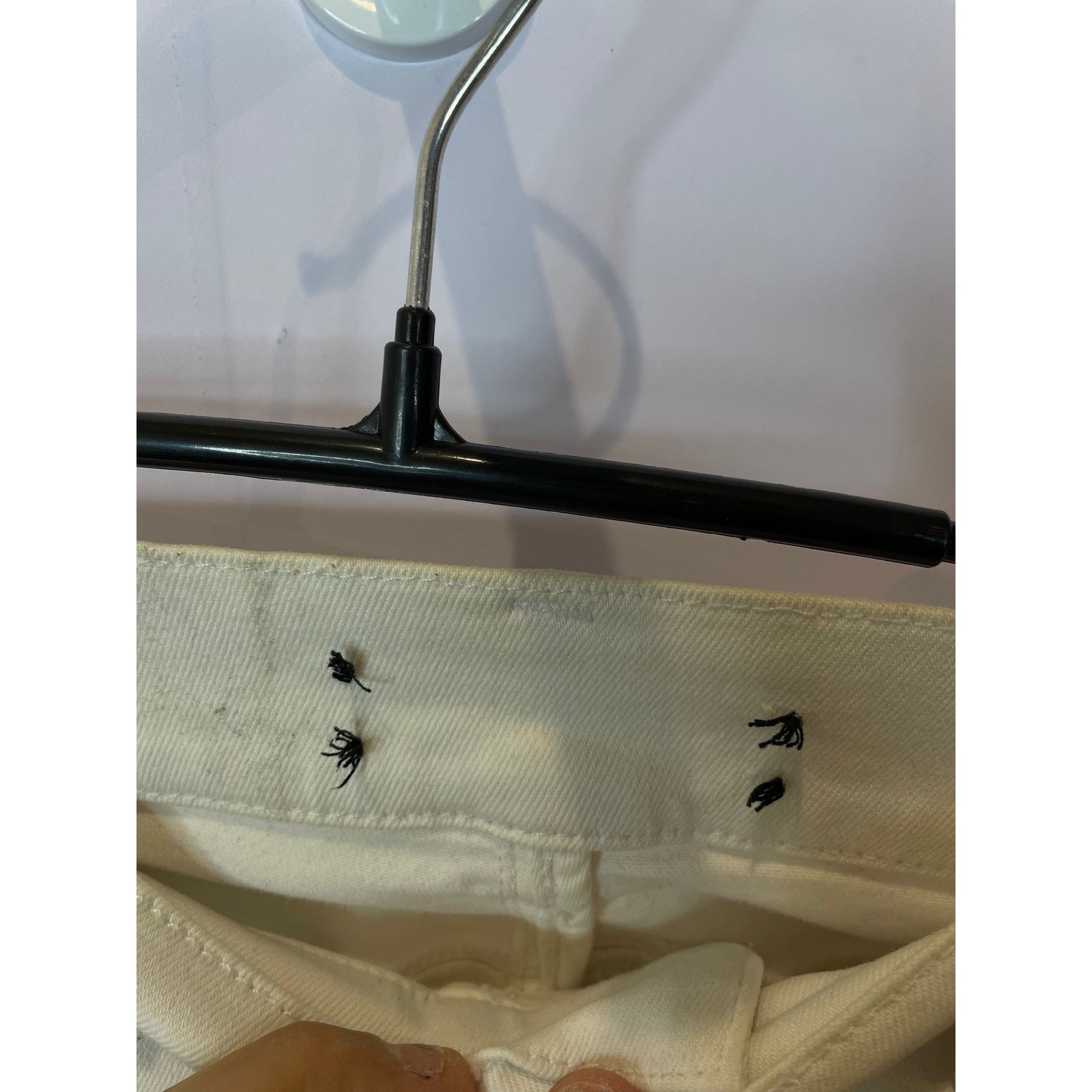 Amiri Amiri MX1 White White Patch Used 33 Size US 33 - 2 Thumbnail