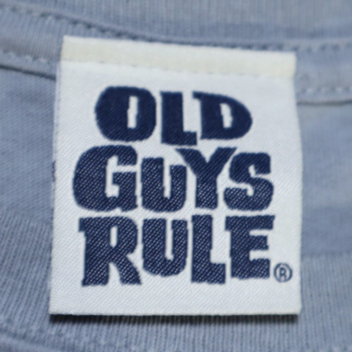 Vintage Old Guys Rule Shirt Men L Gray Case Worker Beer Solid T-Shirt Size US L / EU 52-54 / 3 - 5 Thumbnail