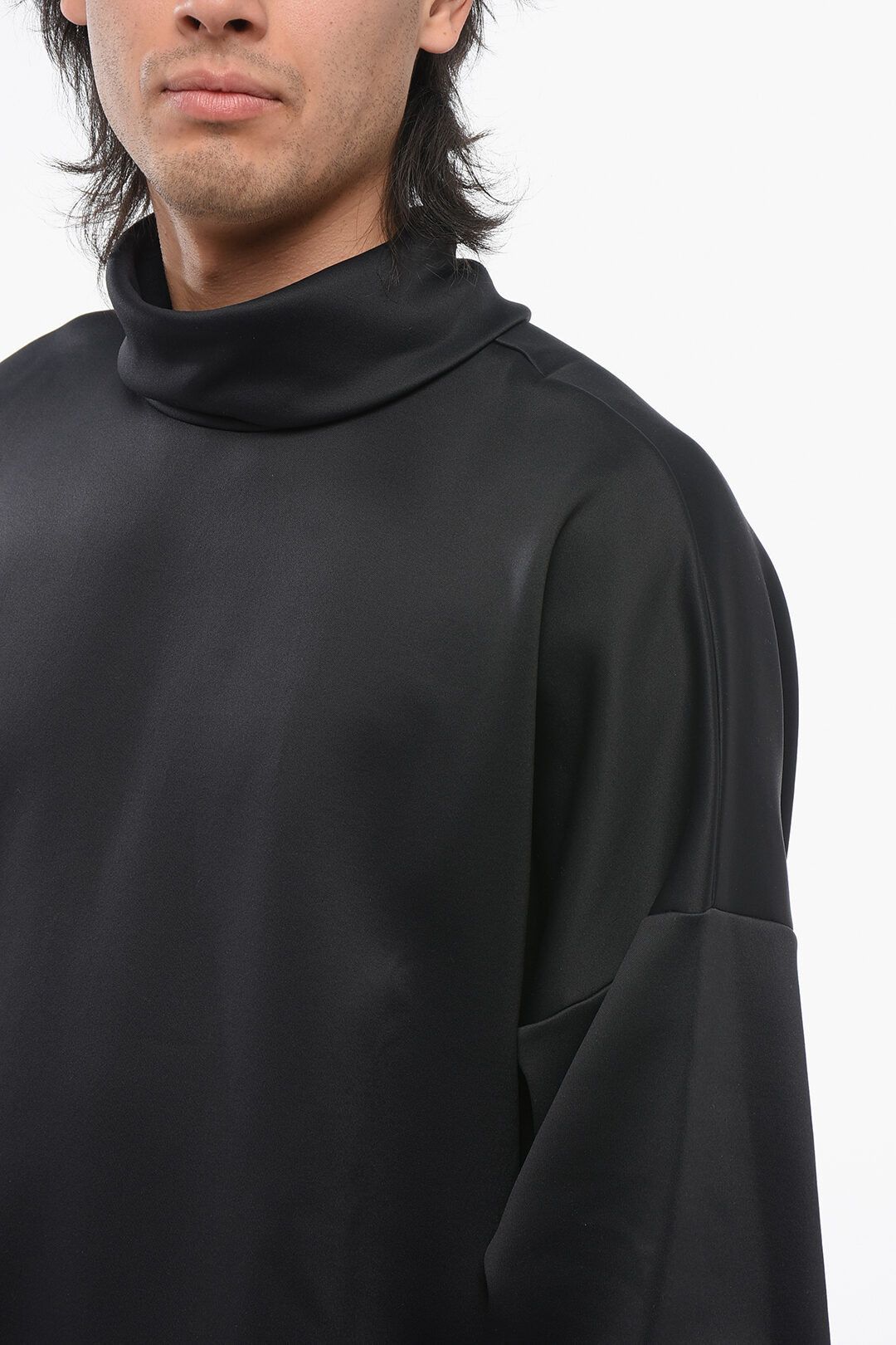 Fear of God og1mm0825 Turtleneck Tech Fabric Sweater In Black Size US M / EU 48-50 / 2 - 3 Thumbnail