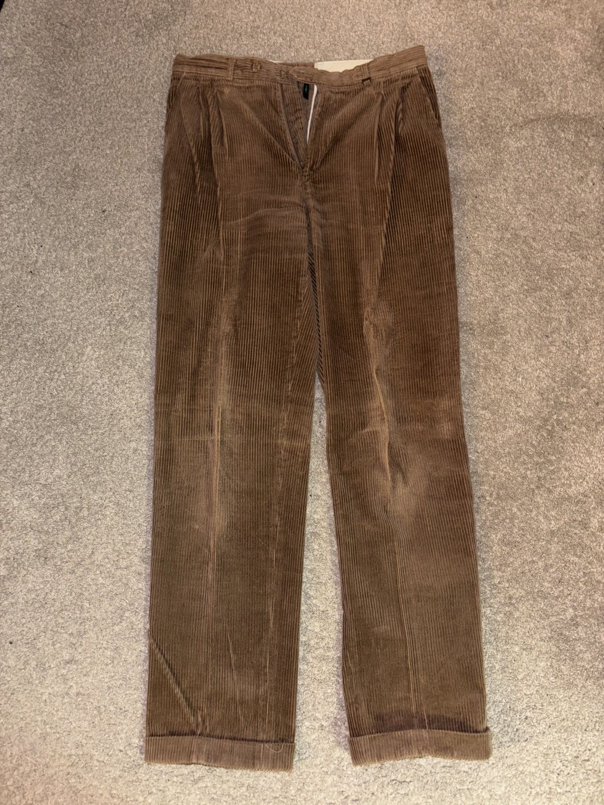 Vintage Westbury Beige Corduroy Pants Size US 32 / EU 48 - 1 Thumbnail