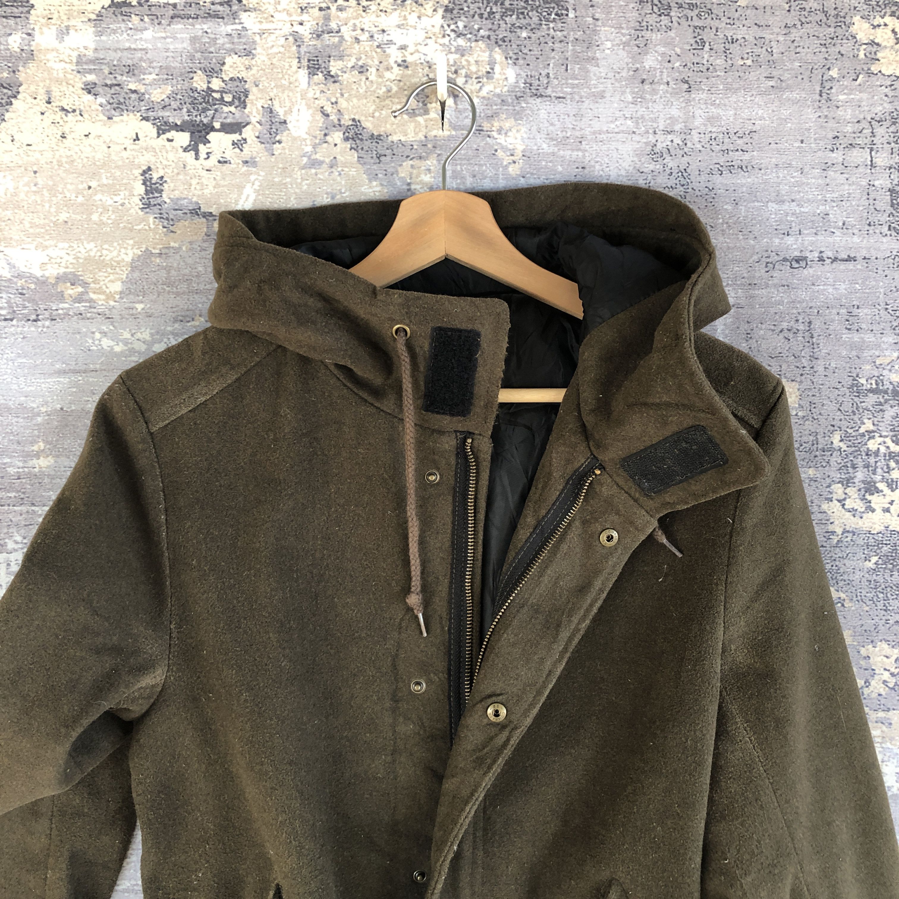 Japanese Brand × Vintage Nano Universe Hoodie Jacket Japanese Hooded Parka Jacket Size S / US 4 / IT 40 - 5 Thumbnail