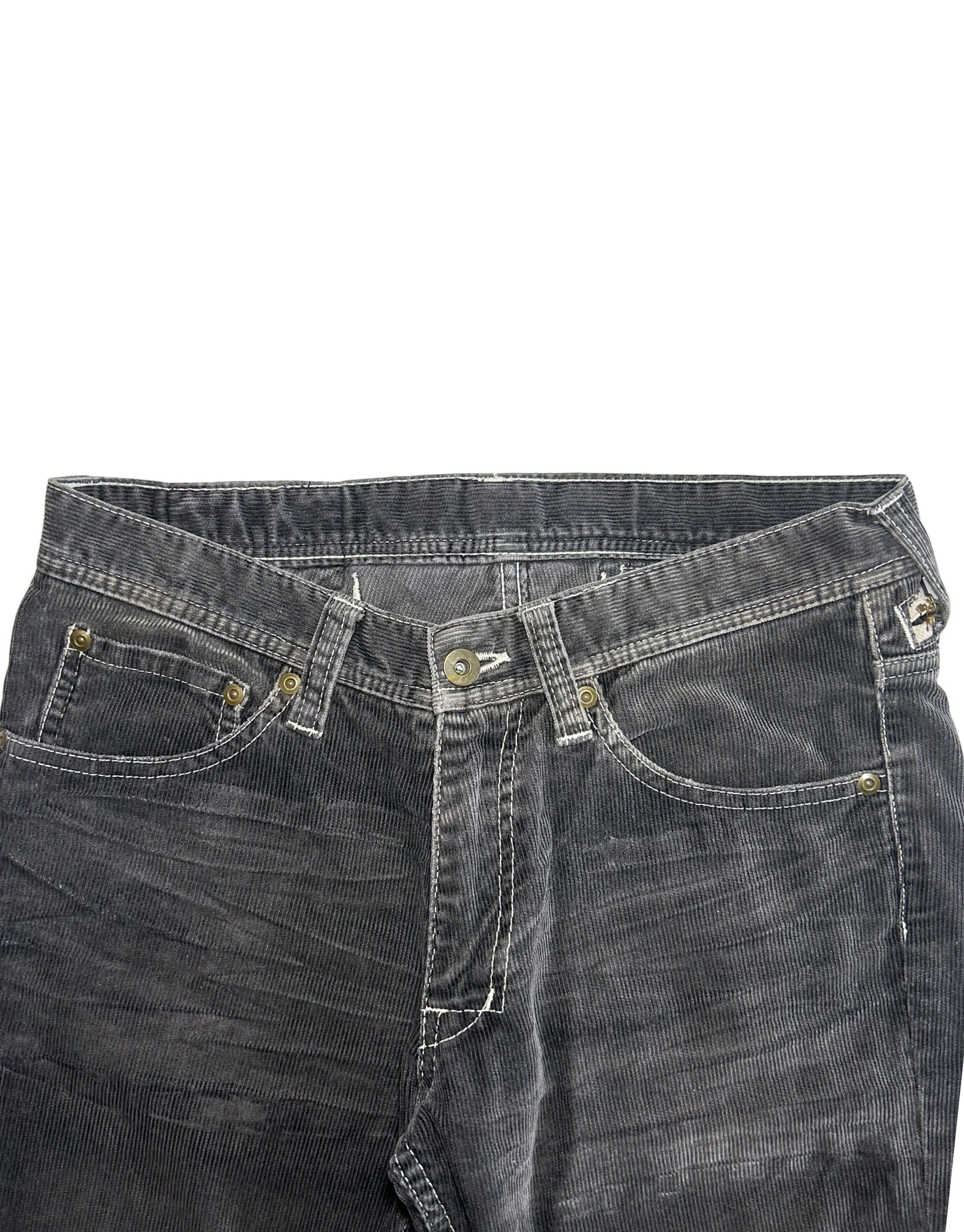 Japanese Brand Charmcult Curved Cord Pants Size US 30 / EU 46 - 4 Thumbnail