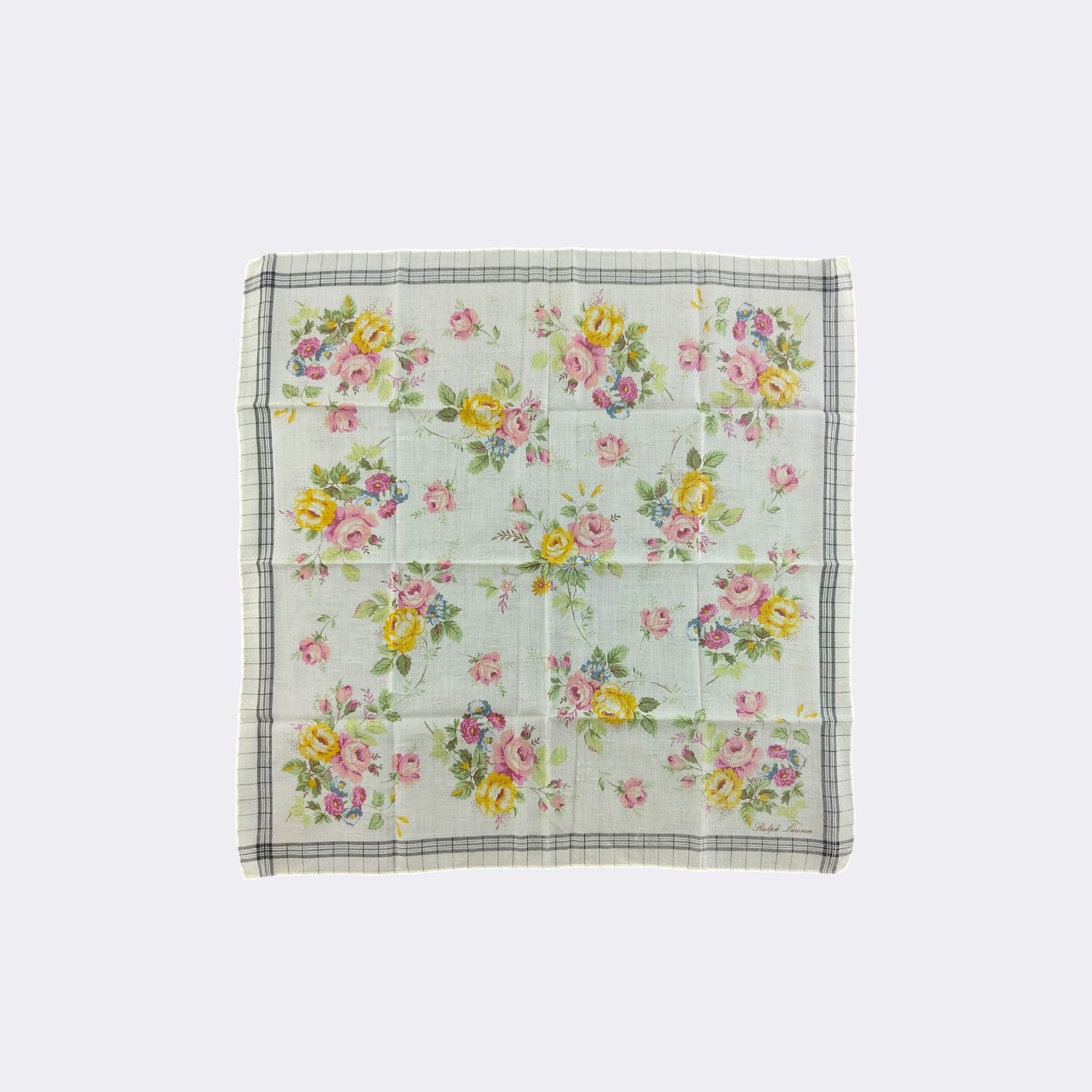 Ralph Lauren Vintage Ralph Lauren Handkerchief Neckerchief Bandana H359E Size ONE SIZE - 2 Thumbnail