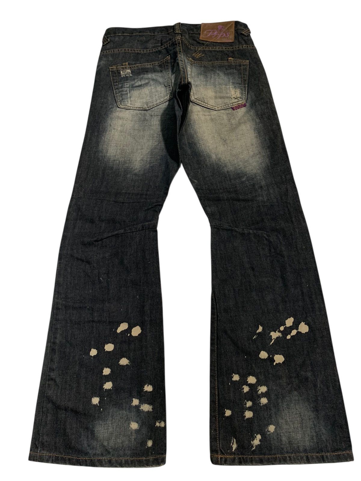 Prps FLARE PRPS CLAWMARK JAPANESE RUSTY PUNK STYLE DENIM Size US 30 / EU 46 - 4 Thumbnail