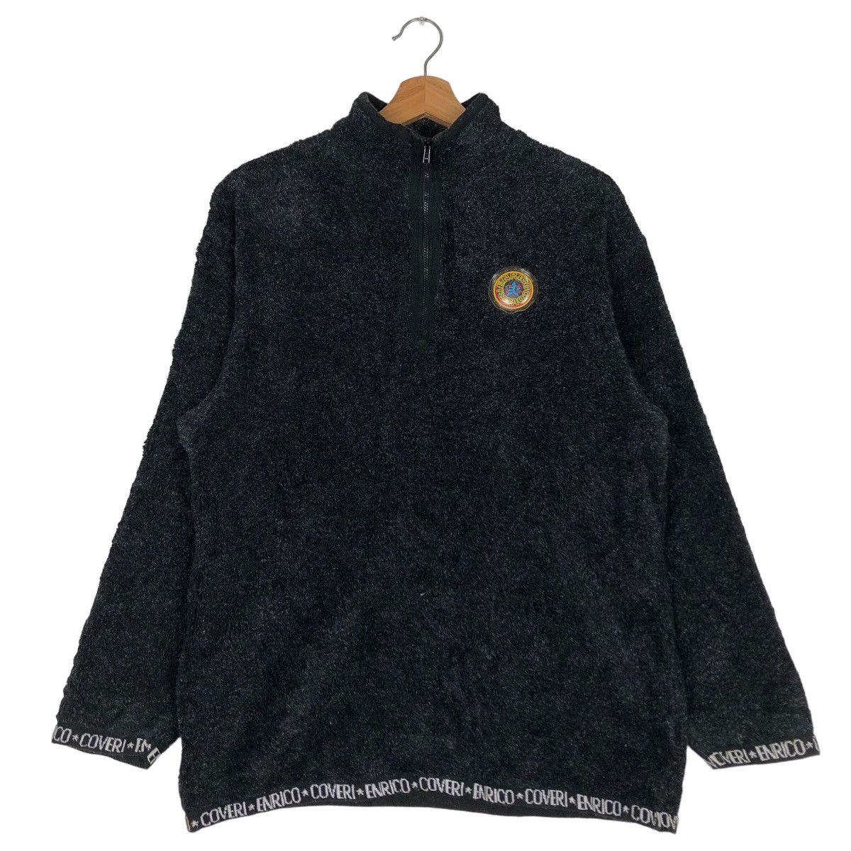 Japanese Brand 🔥Vintage Mohair Chore Jacket Enrico Coveri Size US M / EU 48-50 / 2 - 1 Thumbnail