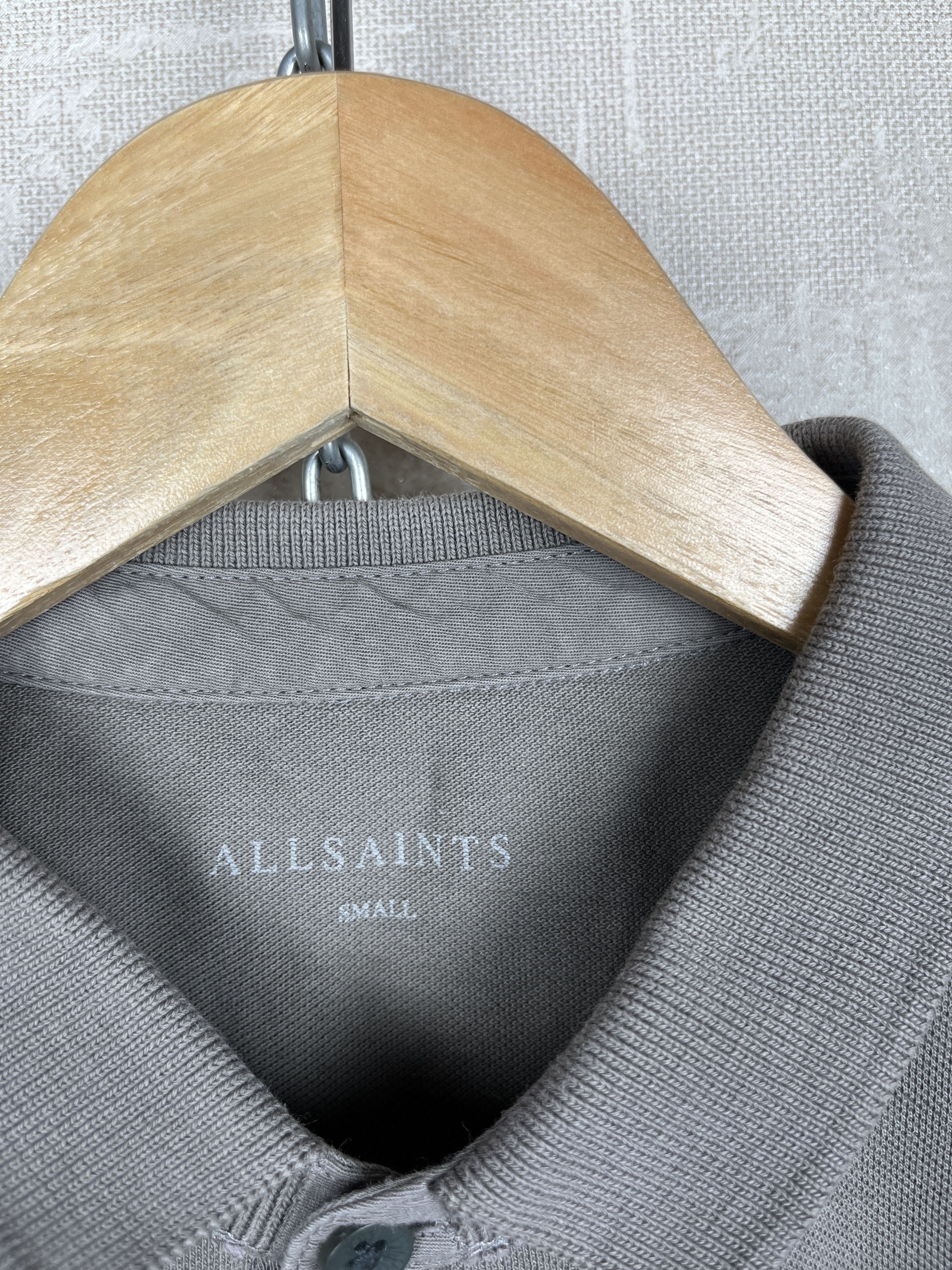 Allsaints AllSaints Reform Long Sleeve Polo T-shirt Pullover Size US S / EU 44-46 / 1 - 5 Thumbnail