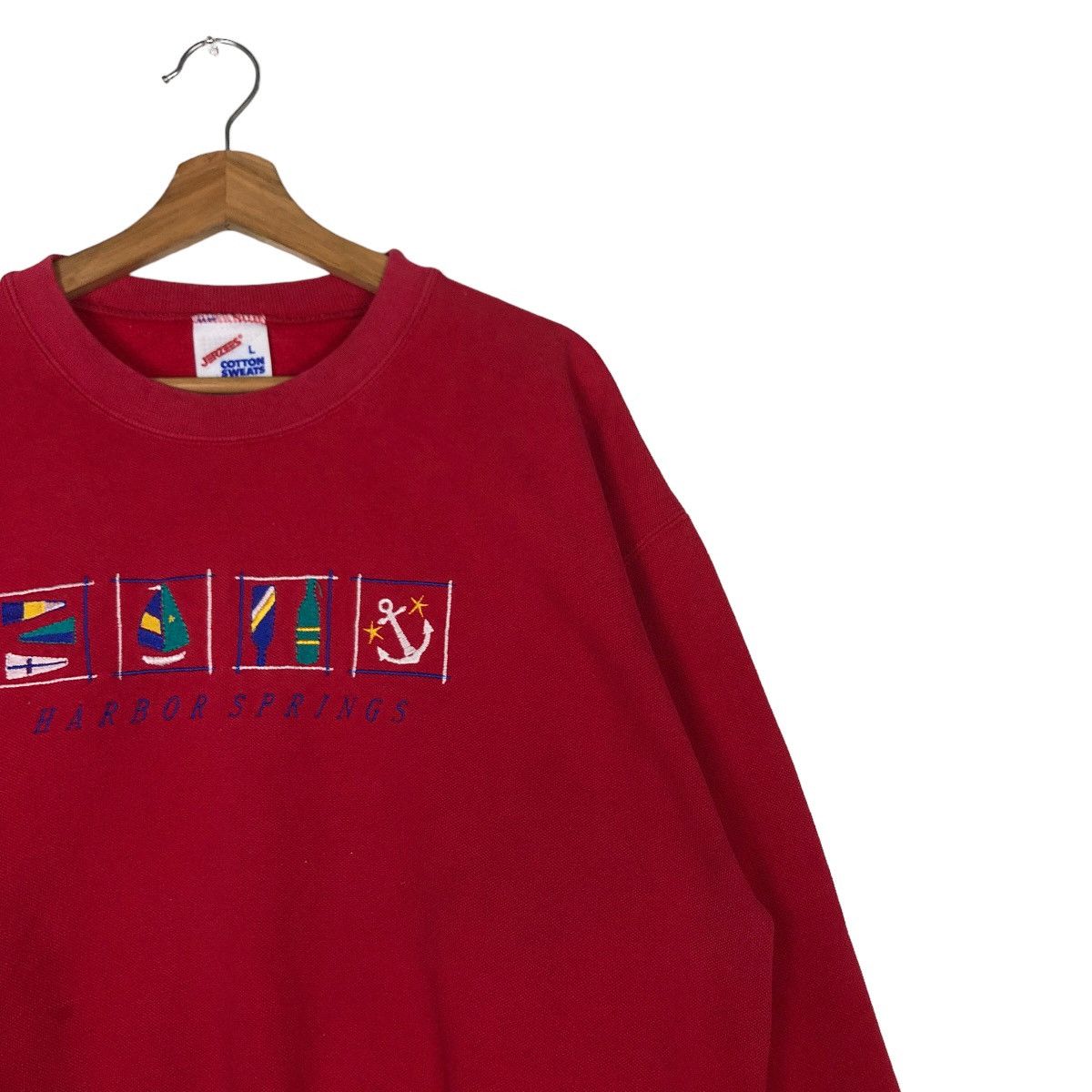 Vintage 🔥Vintage Sweatshirt Harbour Springs Big Logo Size US L / EU 52-54 / 3 - 6 Thumbnail