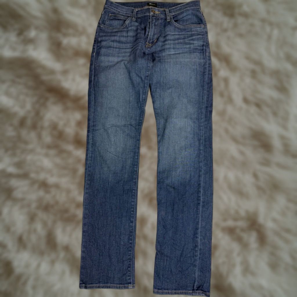 Hudson Hudson Jeans Men Slim Straight Blue Cotton Blend 32 34 Inseam Pockets Regular Size 32 Color Blue Jeans Size US 32 / EU 48 - 1 Thumbnail