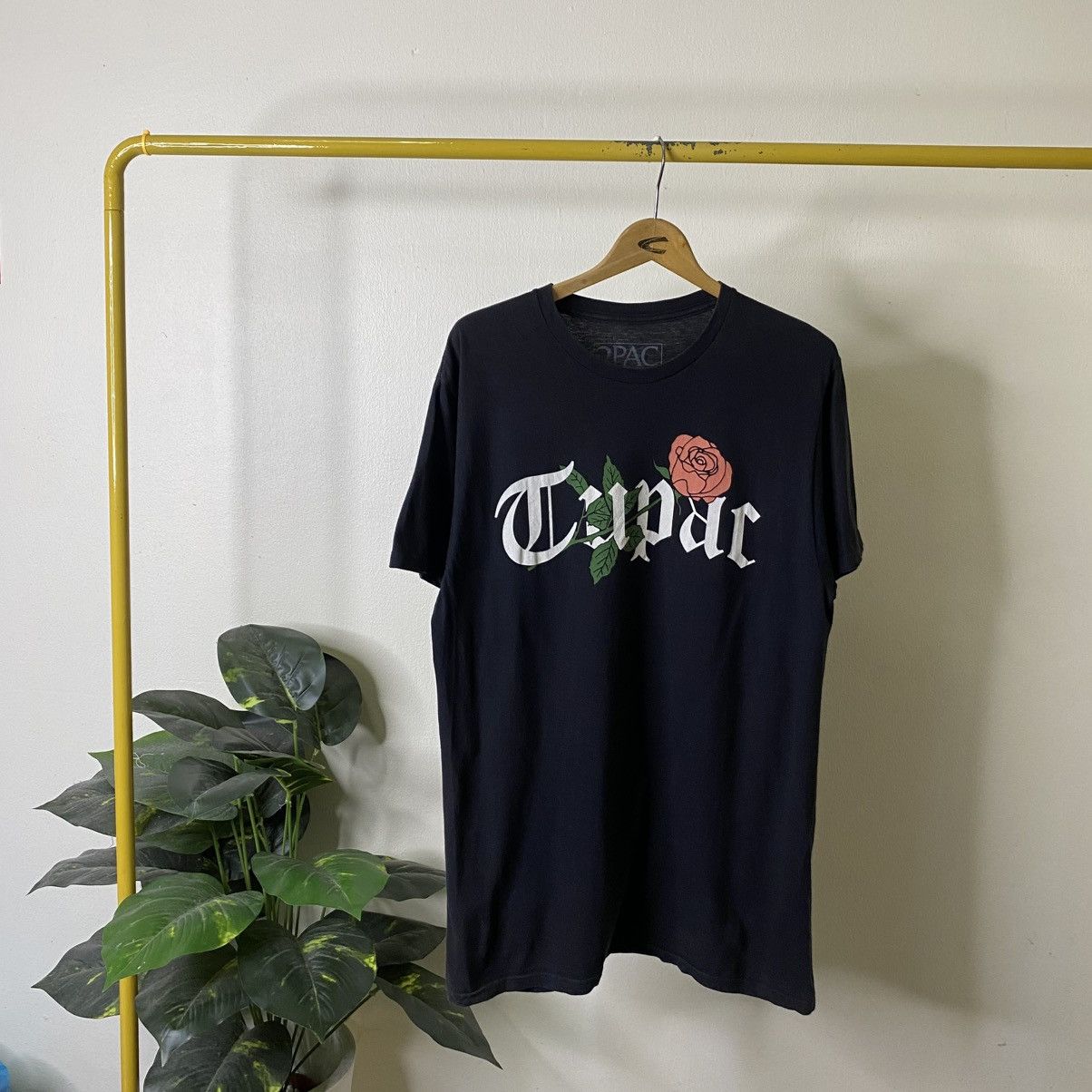 Rap Tees Tupac Shakur Rosey Official Reissue T Shirt Size US M / EU 48-50 / 2 - 1 Thumbnail