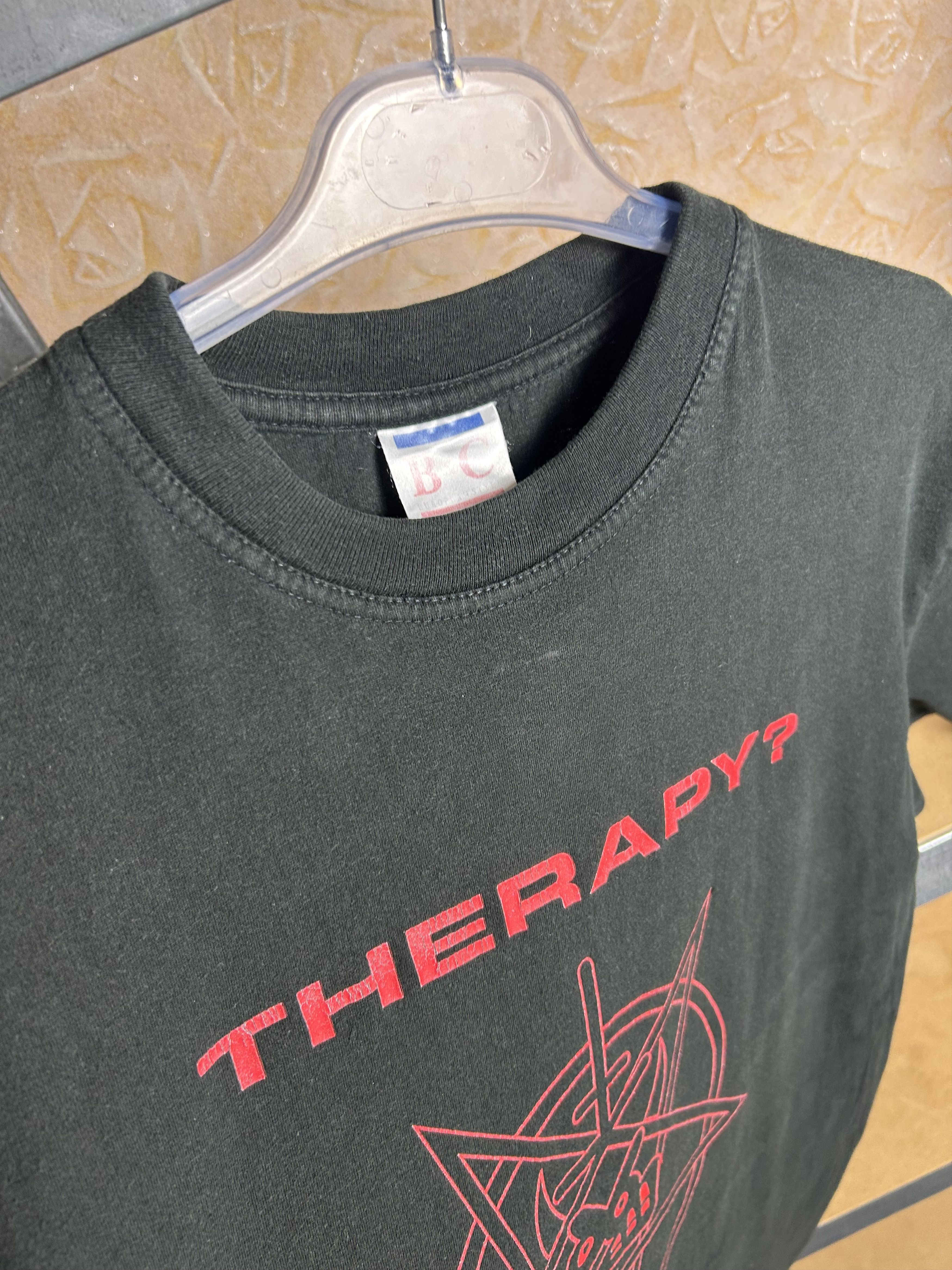Band Tees Vintage 2000s Therapy? Hey Satan Your Rock Band T-shirt Size US L / EU 52-54 / 3 - 5 Thumbnail