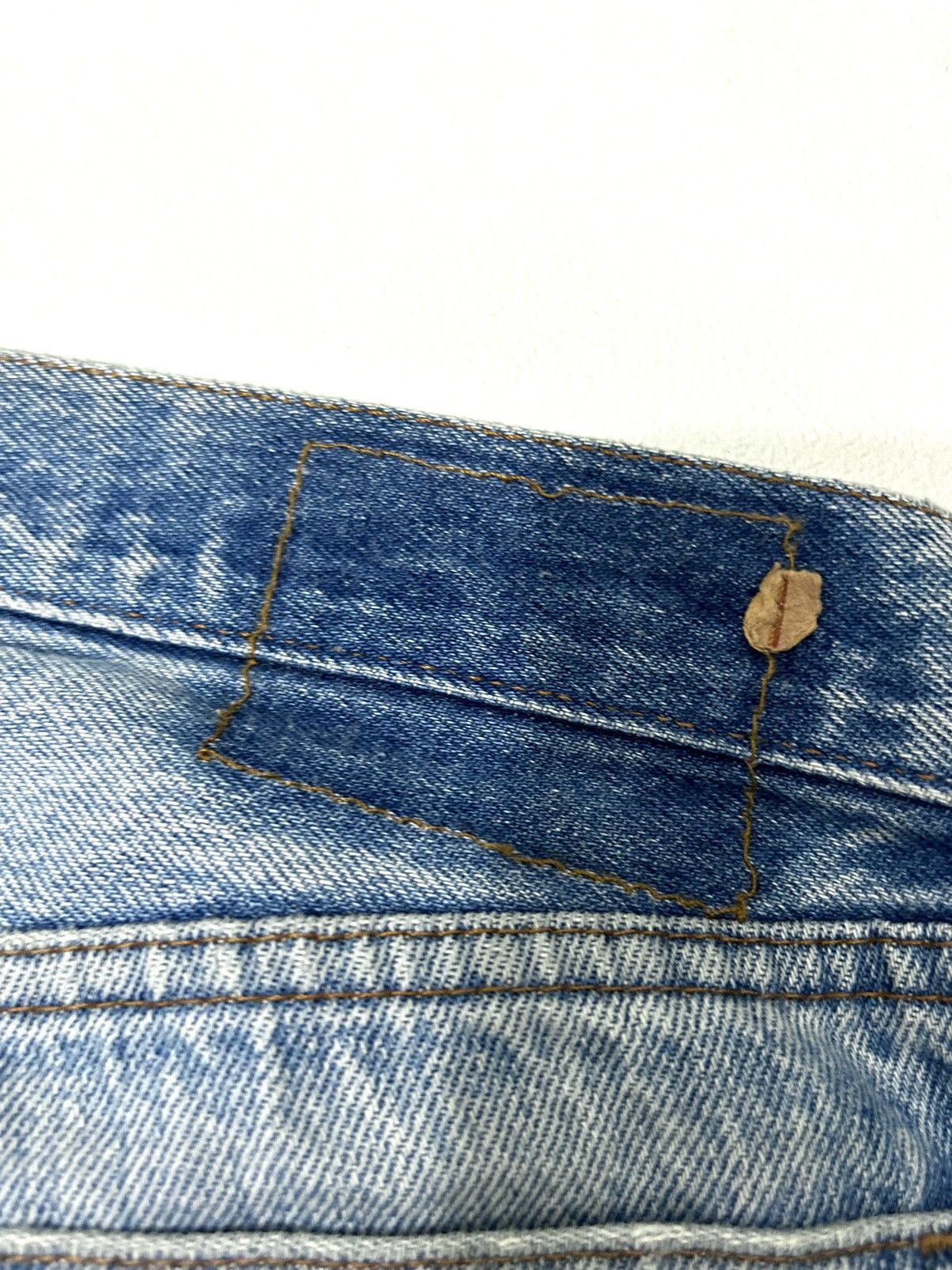 Levi's × Levi's Vintage Clothing 80s Vintage Levis 501 #522 Distressed Jeans Size US 31 - 9 Thumbnail